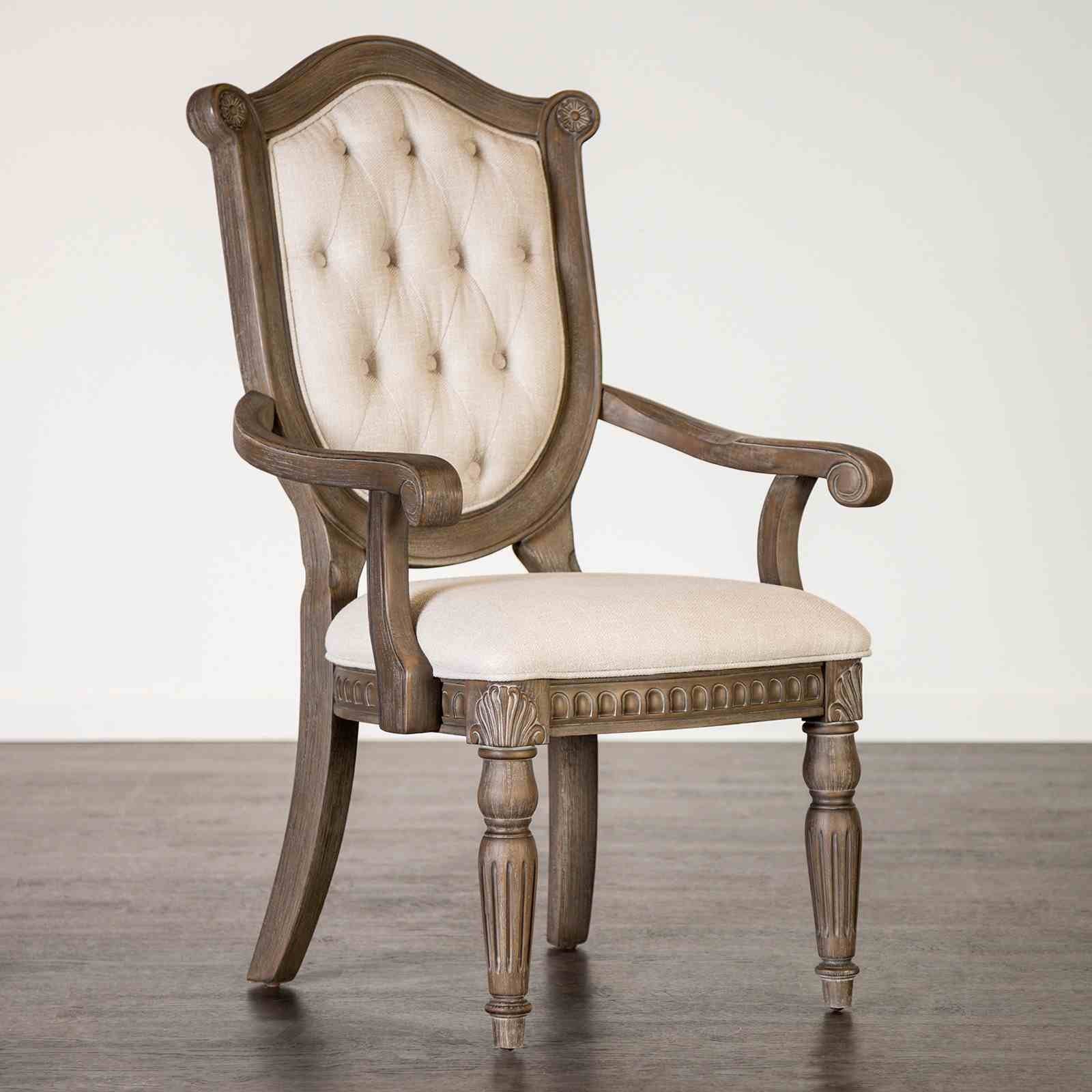 Oakham Arm Chair (2/CTN), Weathered Oak
