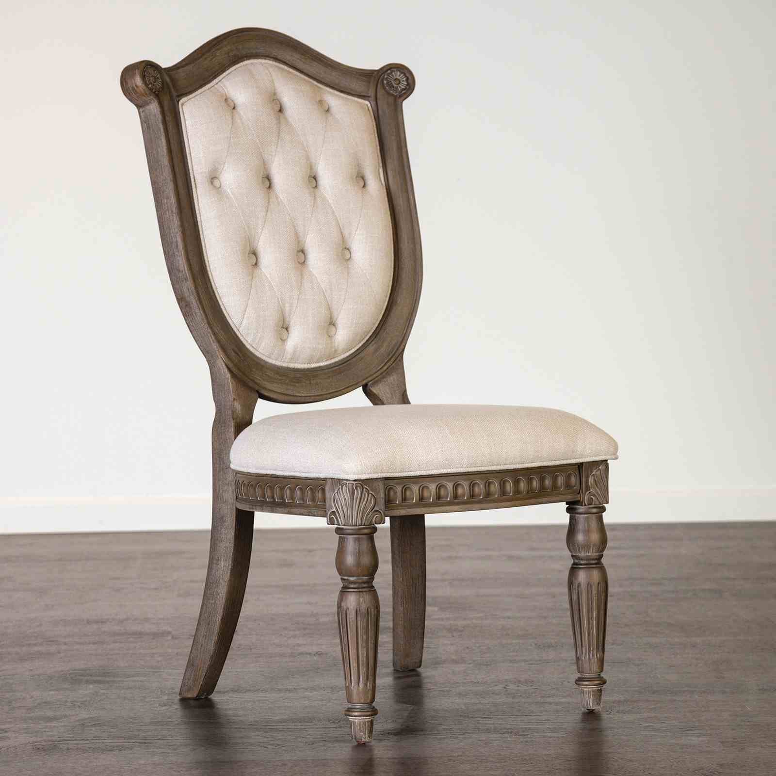 Oakham Side Chair (2/CTN), Weathered Oak