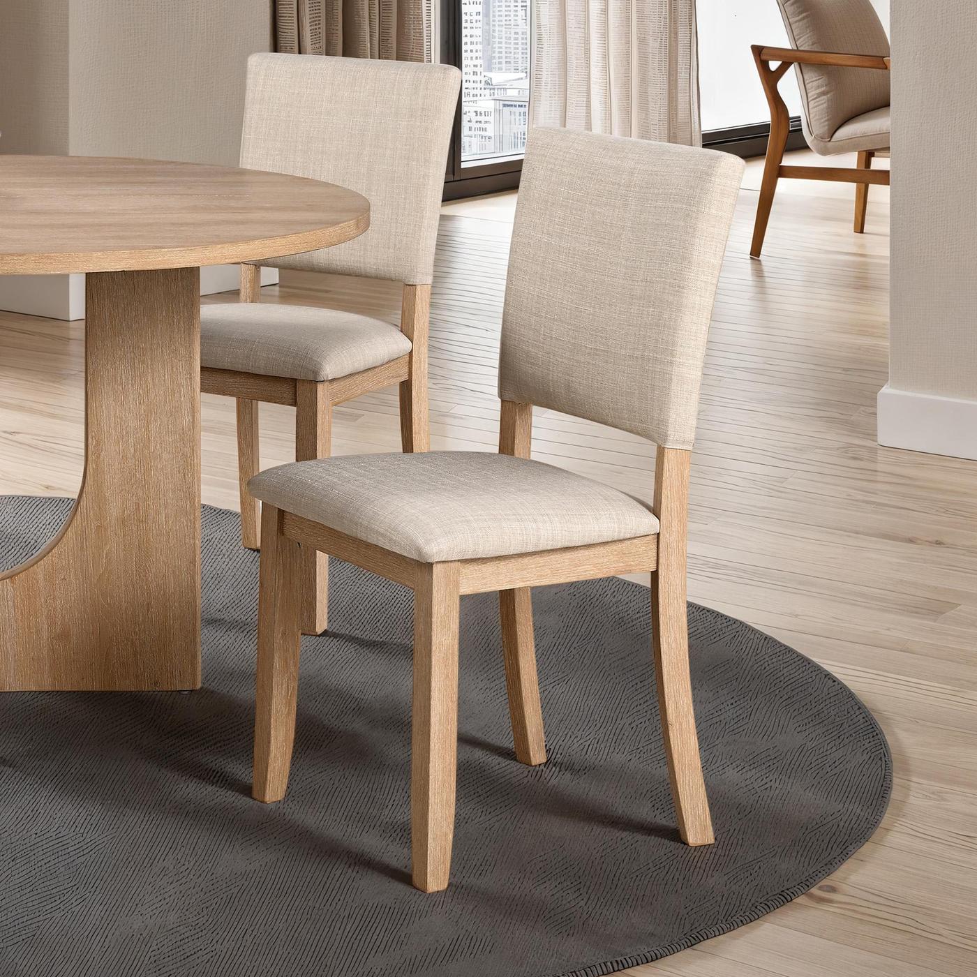 Oberto Side Chair (4/CTN), Natural