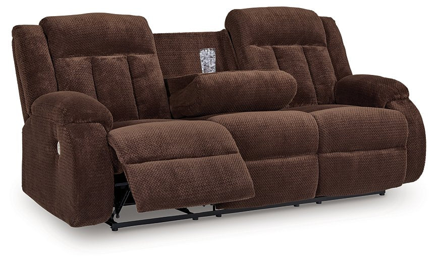 Observation Power Reclining Sofa with Drop Down Table - Image 10