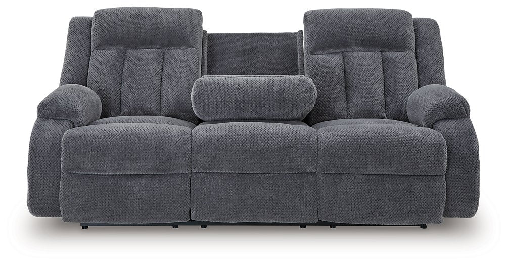 Observation Power Reclining Sofa with Drop Down Table - Image 5