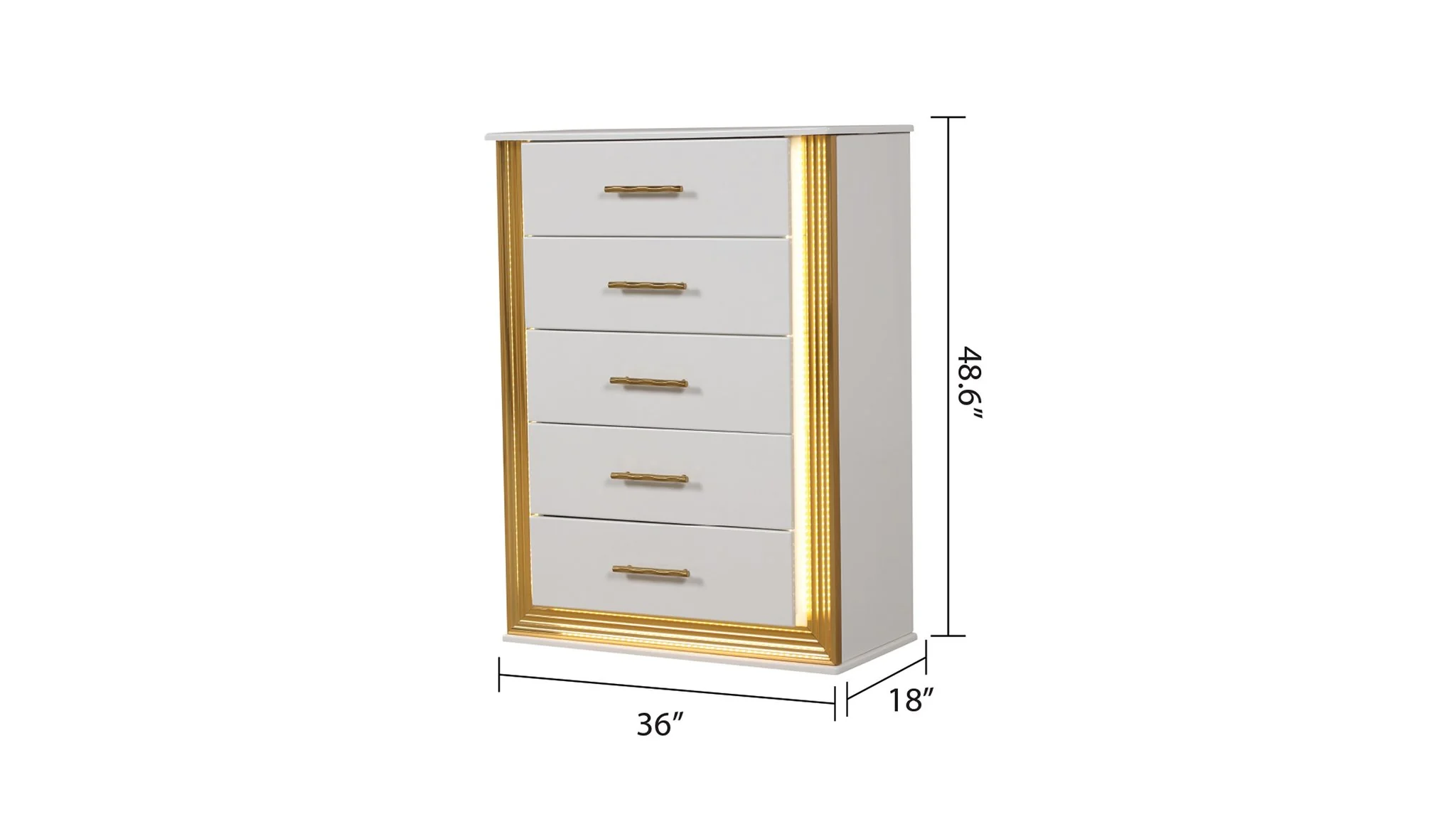 Obsession King 5 Pc Bedroom Set - Image 23