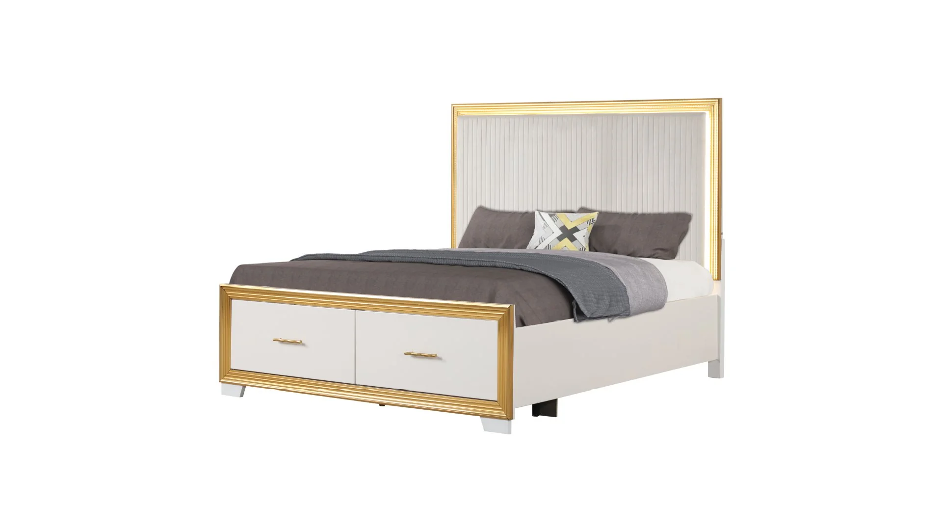 Obsession Queen 4 Pc Bedroom Set - Image 3