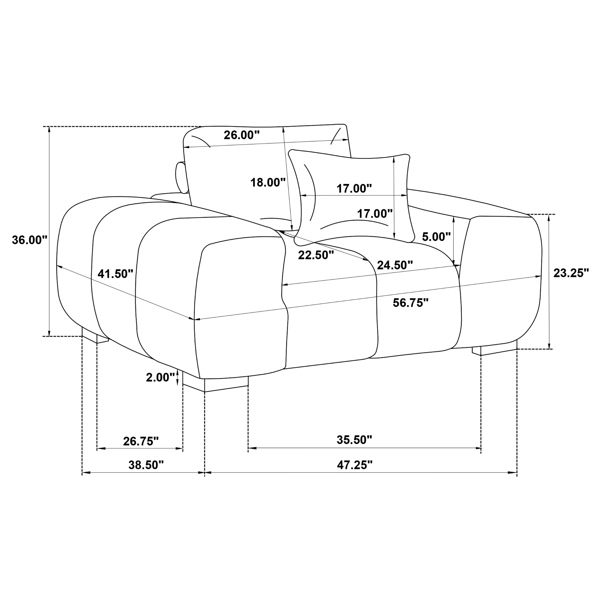 Octavia Accent Chair - Image 8