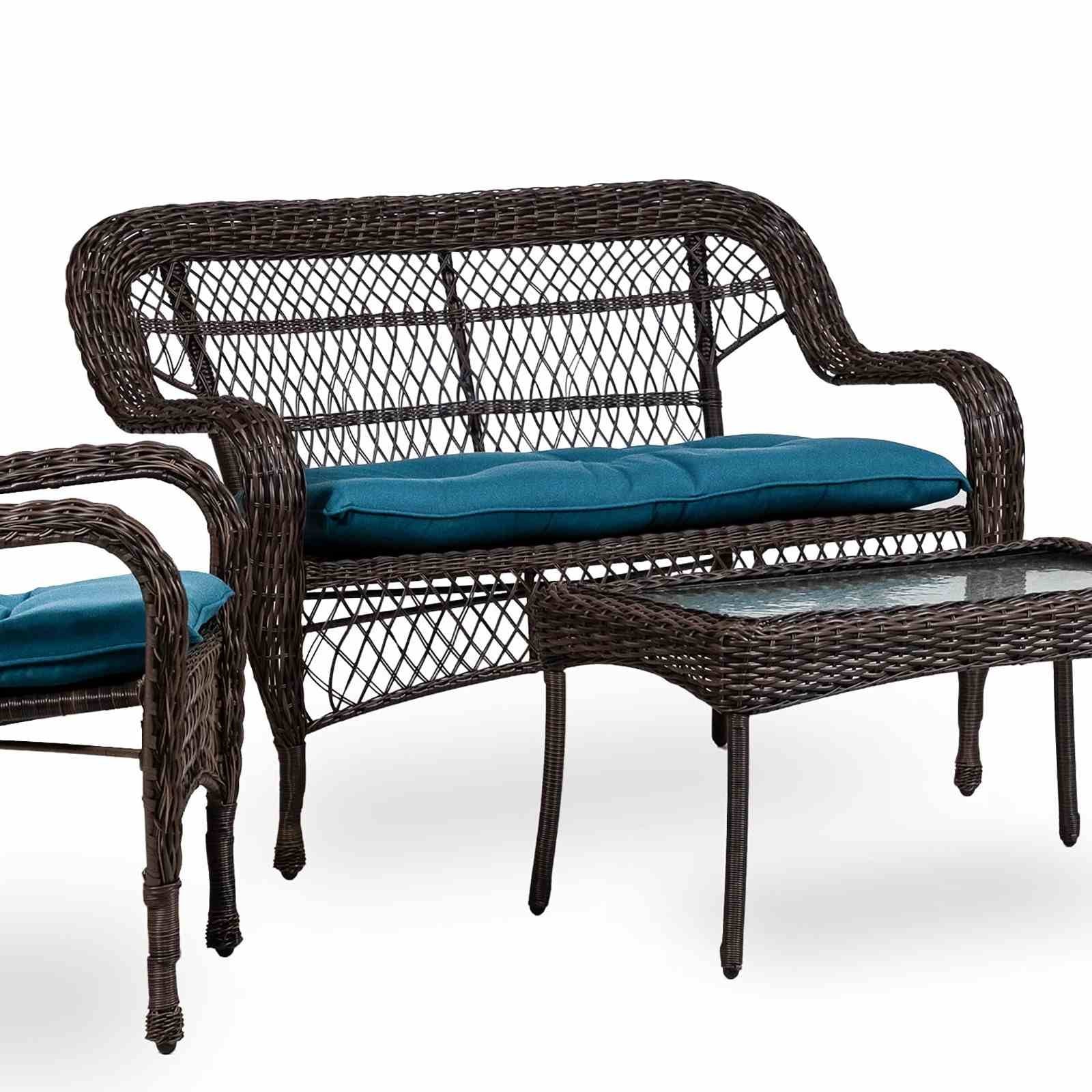 Oliveri Wicker Loveseat