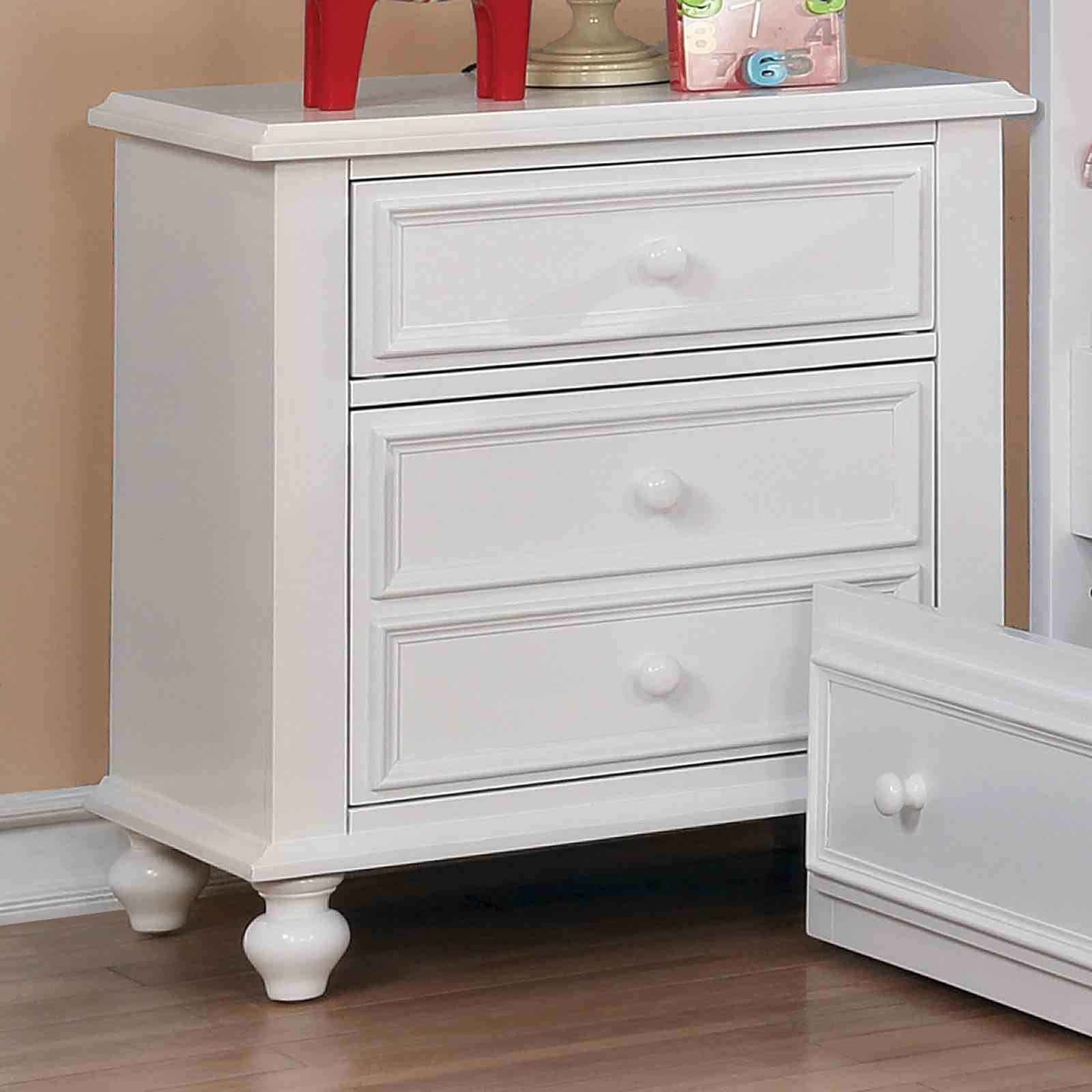 Olivia Nightstand, White