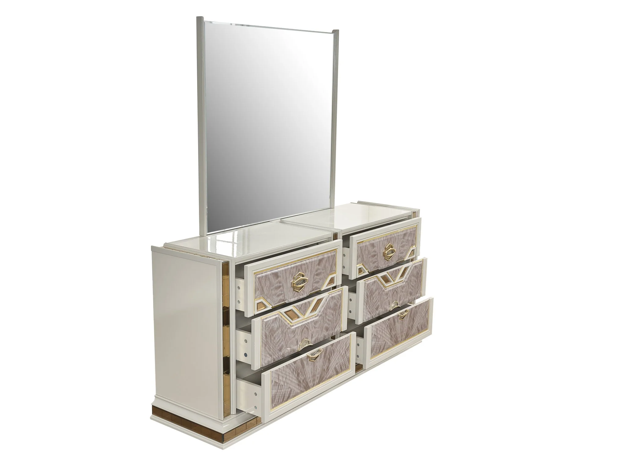 Omary Queen 4PC Bedroom Set - Image 6