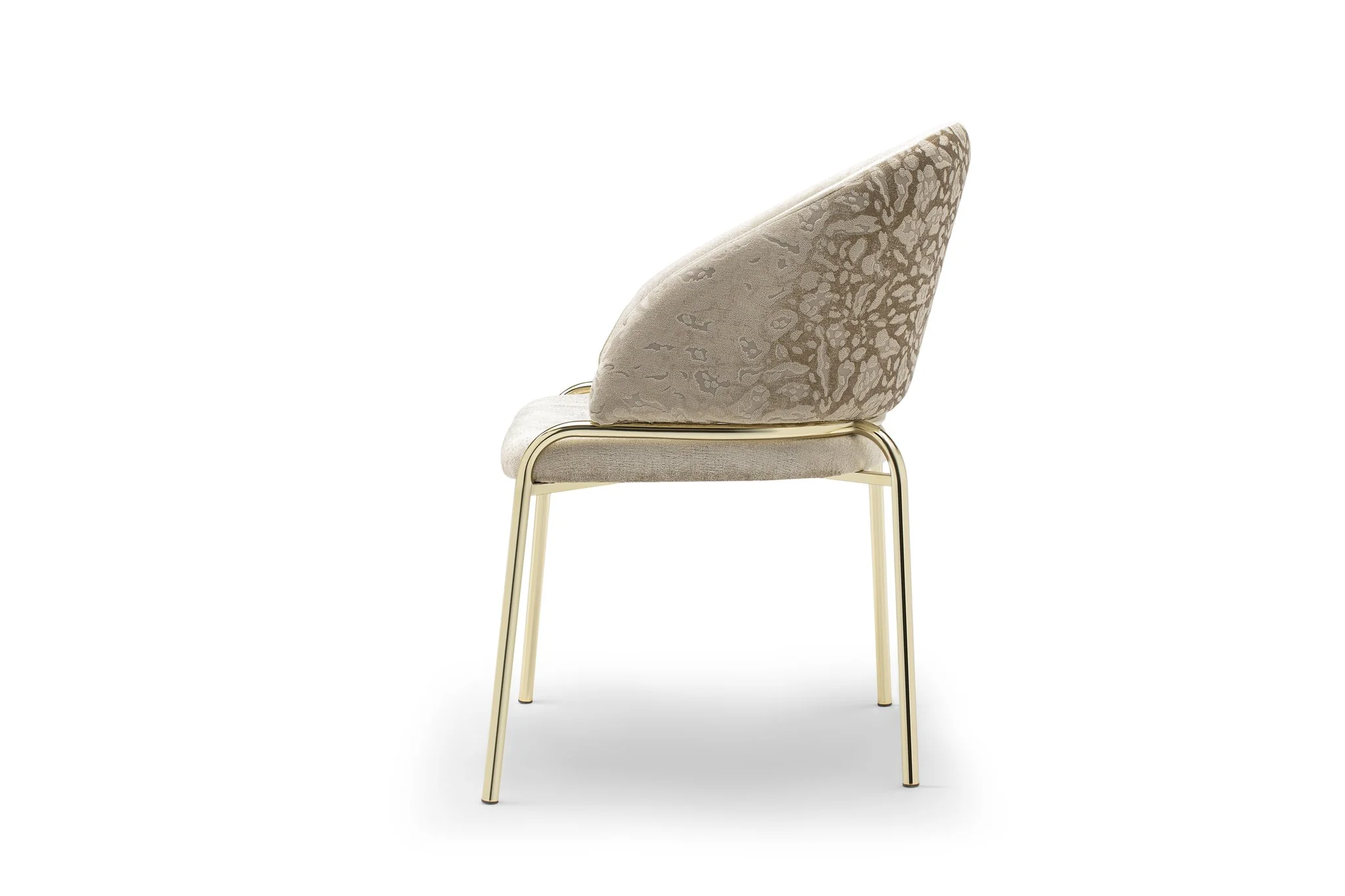 ONYX Gold Legs Beige - 2 Chairs Per Box - Image 5