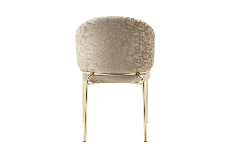 ONYX Gold Legs Beige - 2 Chairs Per Box - Image 8