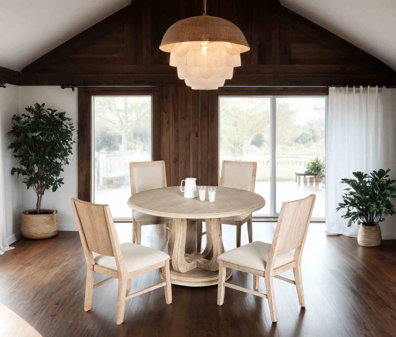 Orbetello 5 Pc. Round Dining Set