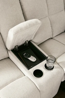 Orlen Reclining Loveseat with Console - Image 9
