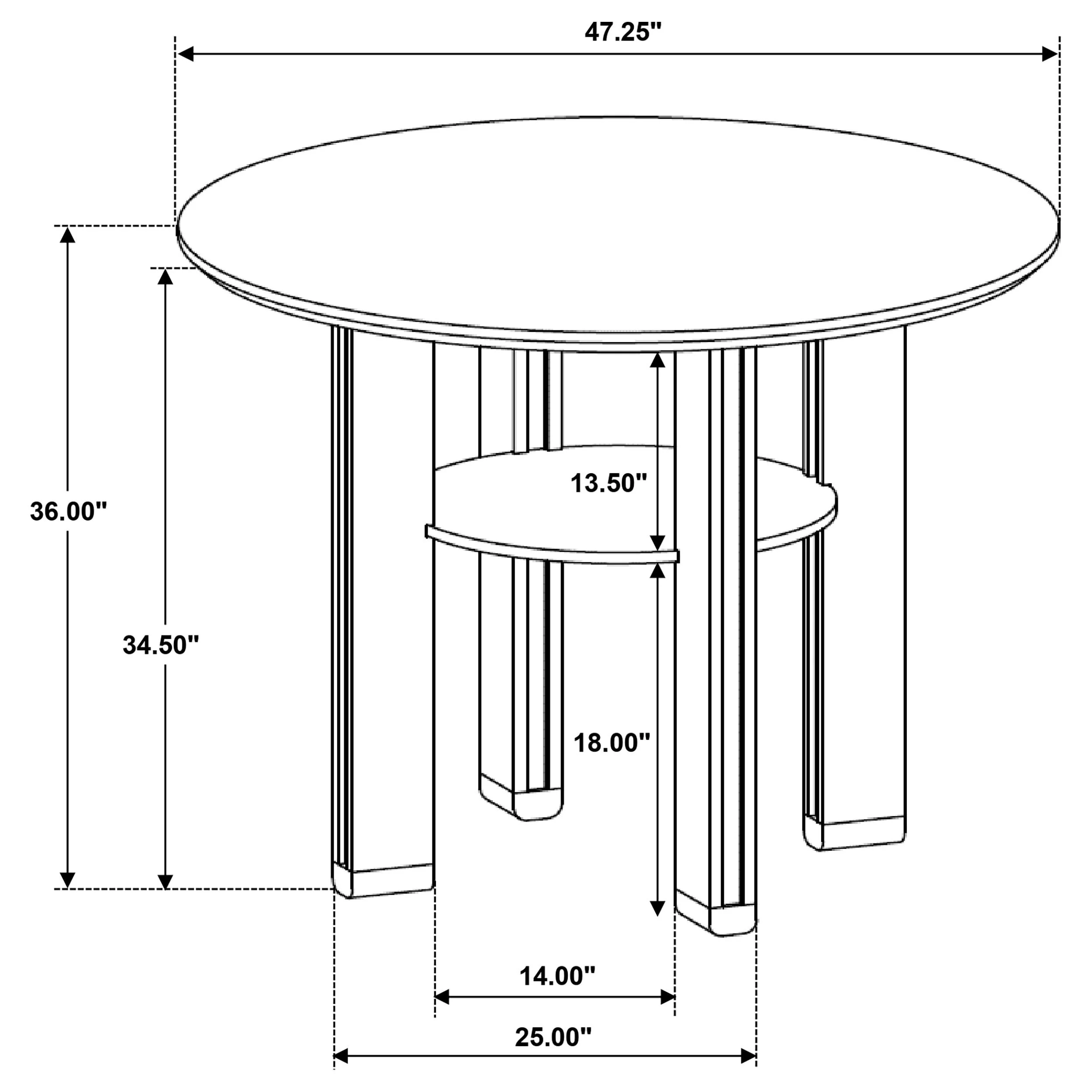 Ottowa Counter Height Dining Table - Image 7