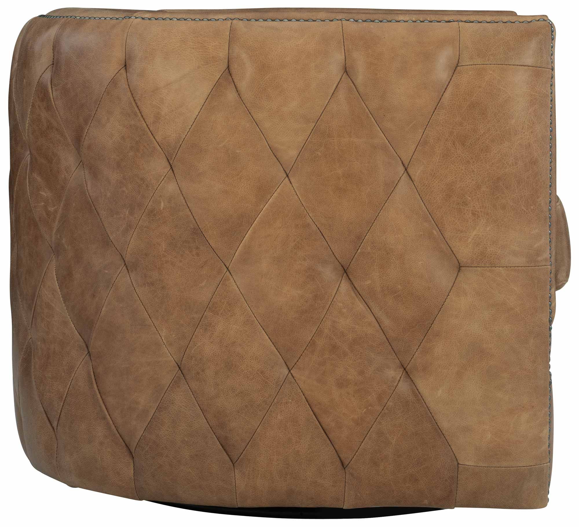 Palazzo Leather Swivel Chair - Image 8