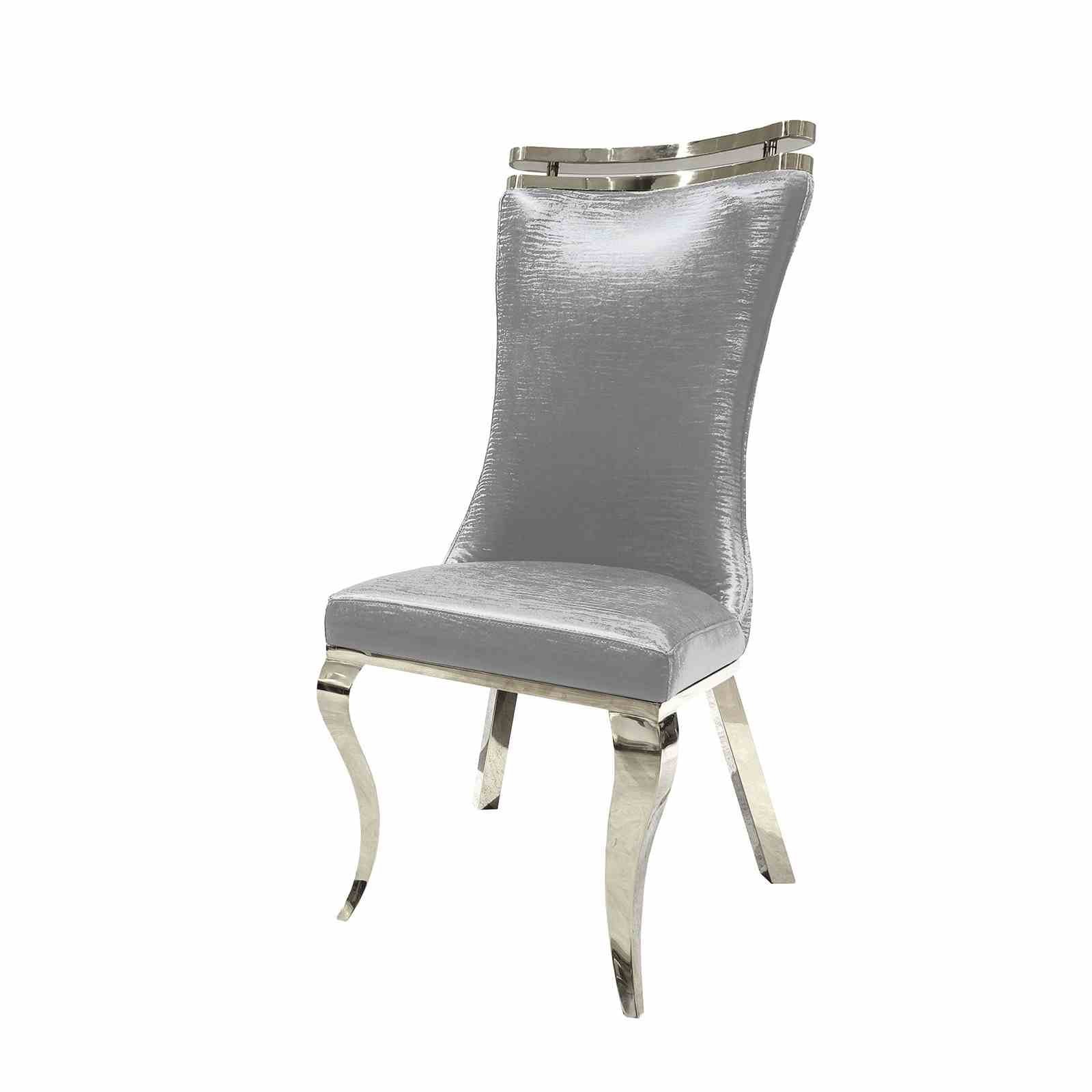 Palazzo Silver Chair (2/CTN), Silver