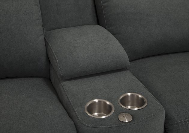 Palliser Furniture Forest Hill Leather Sectional/10/09/10/56 - Image 4