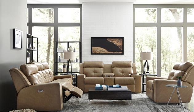 Palliser Furniture Grove Console Loveseat Power Recliner w/ Power Headrest - Image 2