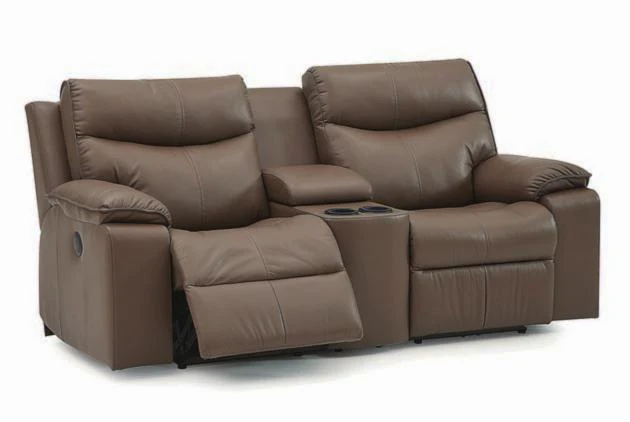 Palliser Furniture Providence Console Loveseat Manual Recliner