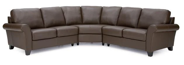 Palliser Furniture Rosebank Leather Sectional/13 - Image 3