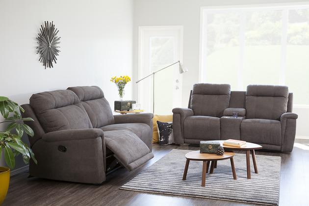 Palliser Furniture Westpoint Power Console Loveseat Recliner - Image 3
