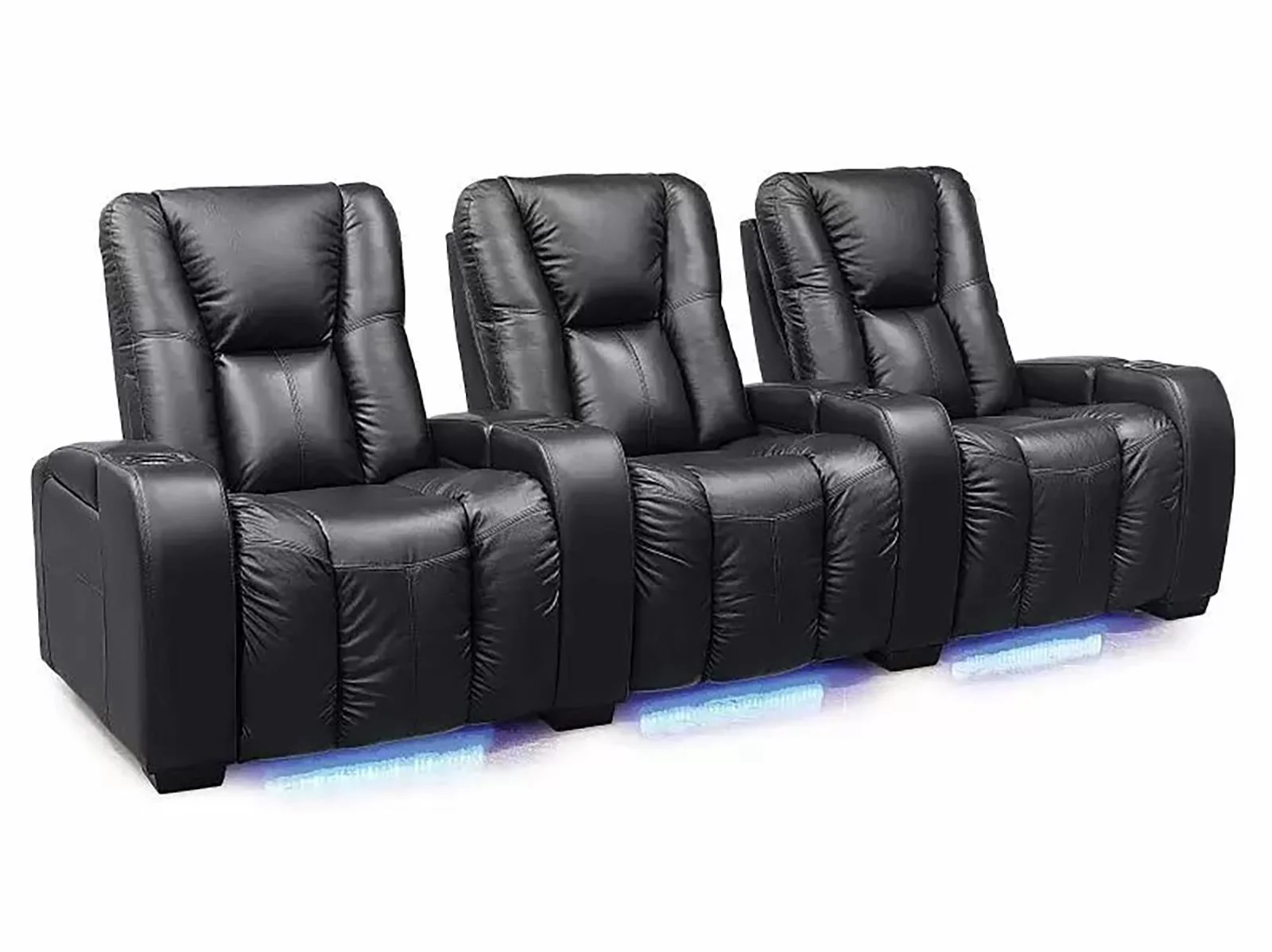 Palliser Media 3 Seats Straight Right Hand Facing Power Recliner Sectional