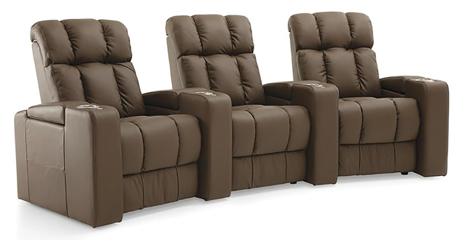 Palliser Ovation 3 Seats Curved Left Hand Facing Power Recliner with Power Headrest Sectional