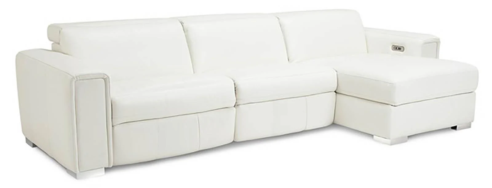 Palliser Titan 3pc Reclining Sectional with Right Hand Facing Chaise