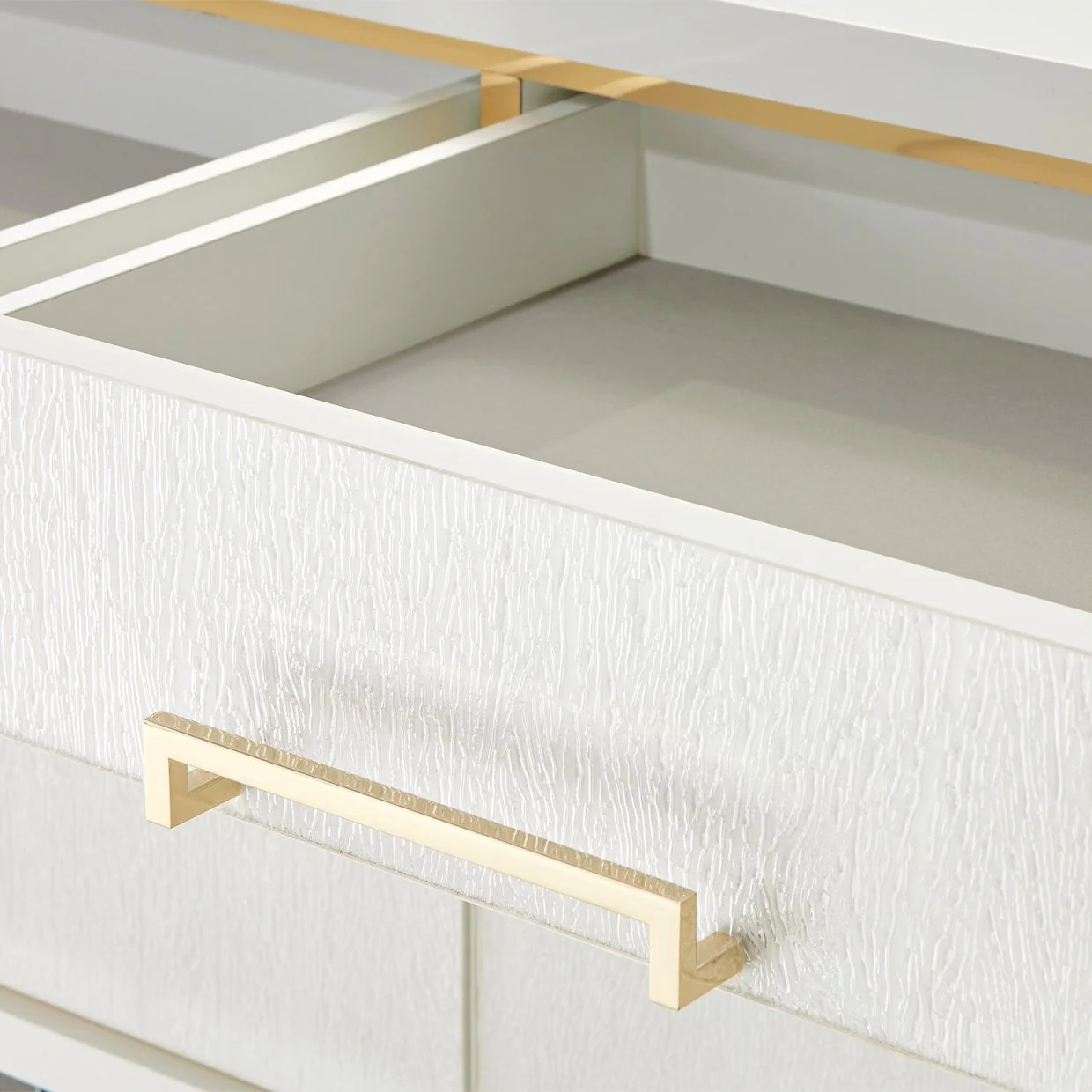 Palm Gate Media Cabinet - Cloud White - Image 11