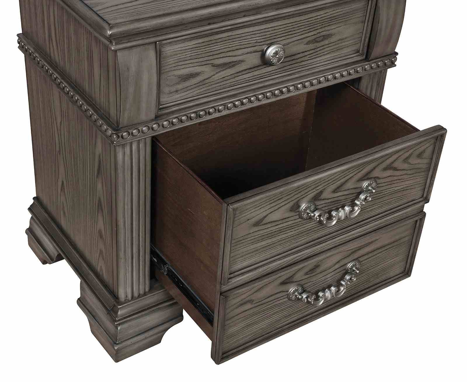 Pamphilos 5 Pc. Queen Bedroom Set w/ 2NS - Image 6