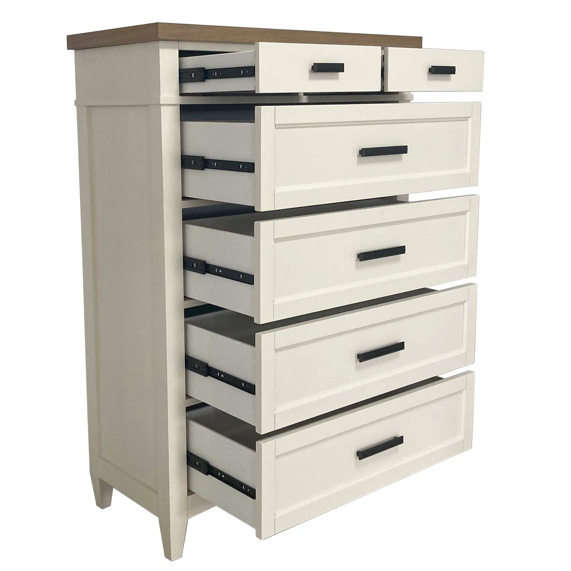 Parker House Americana Modern Bedroom 6 Drawer Chest - Image 7