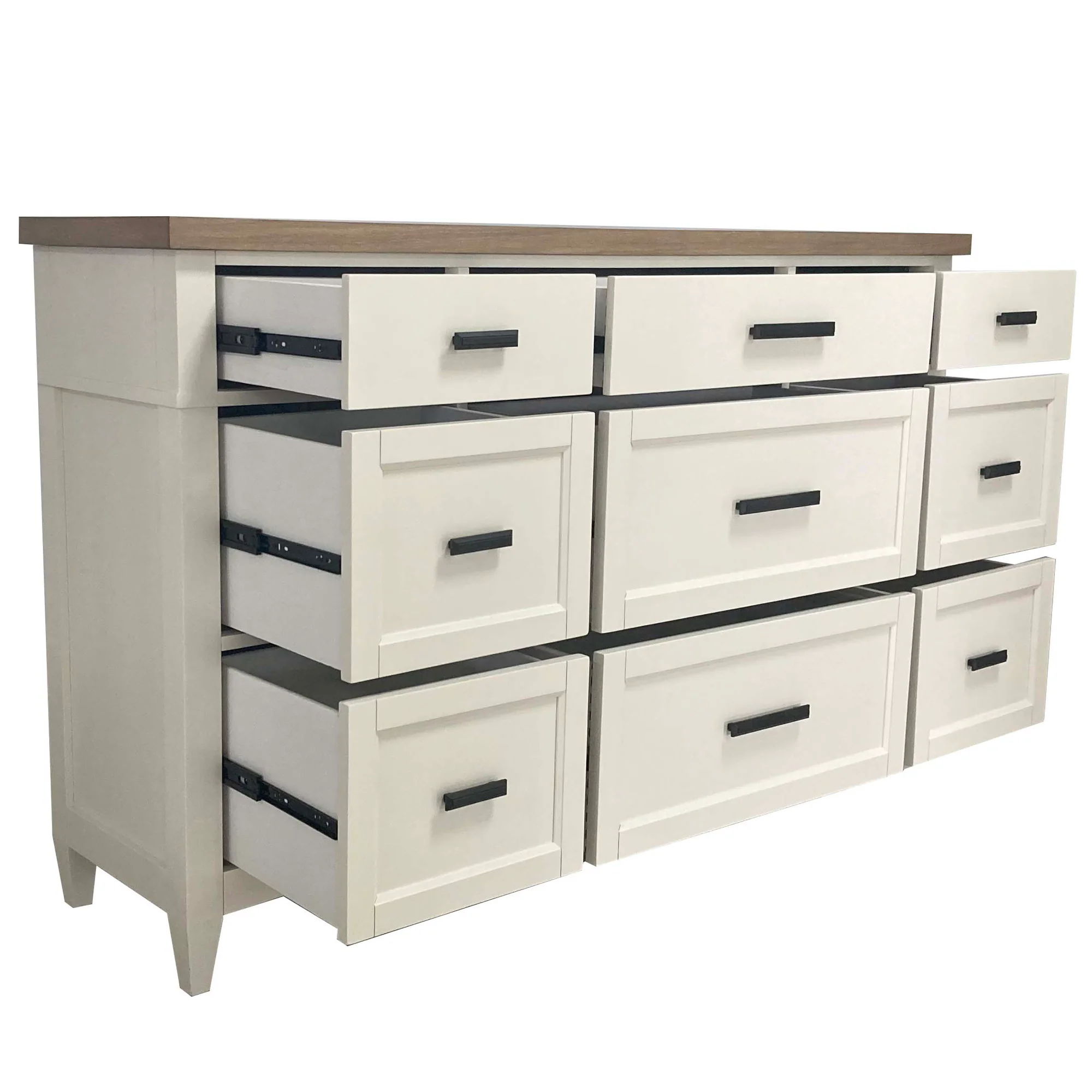Parker House Americana Modern Bedroom 9 Drawer Dresser - Image 7