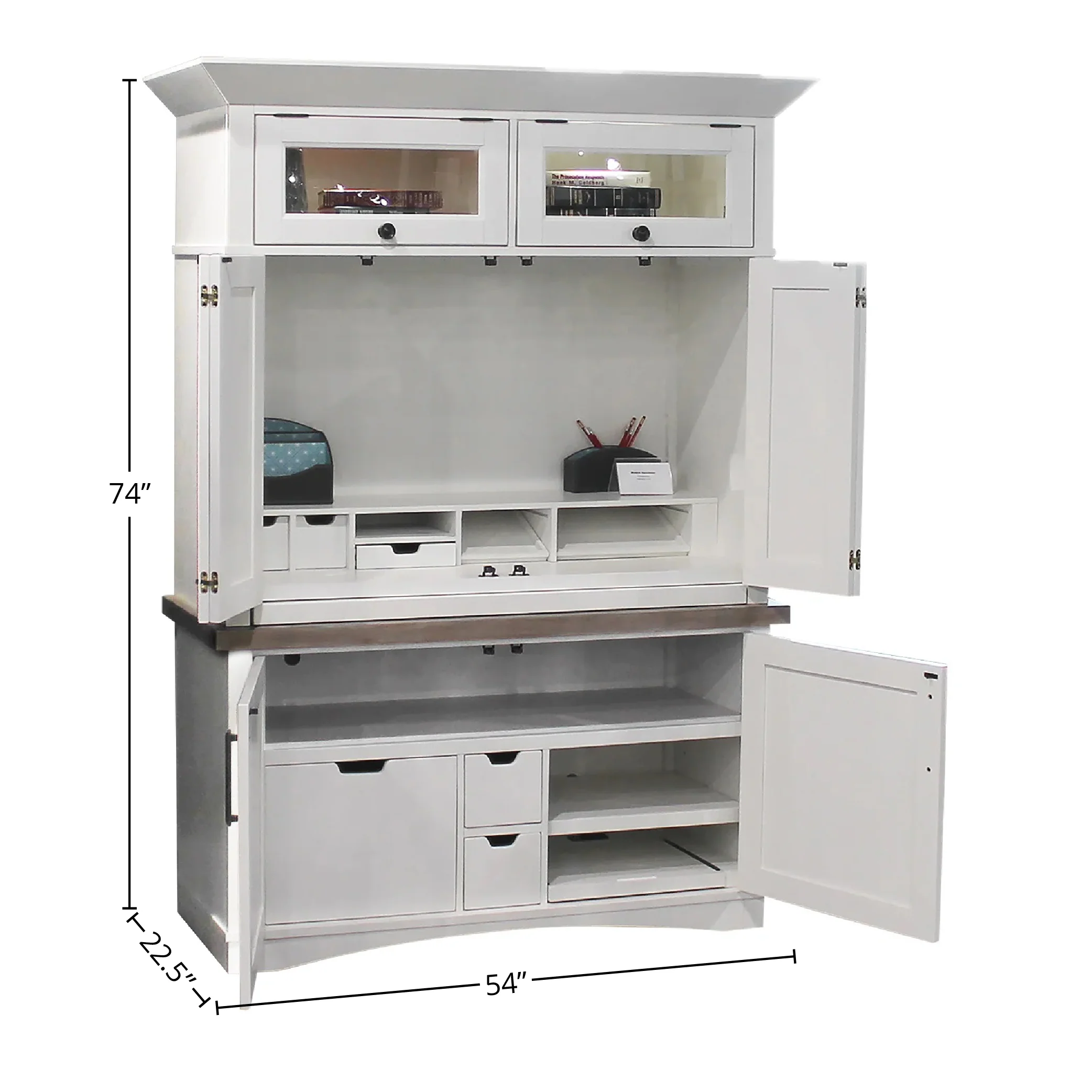 Parker House Americana Modern - Cotton Workstation with LED Light - Image 5