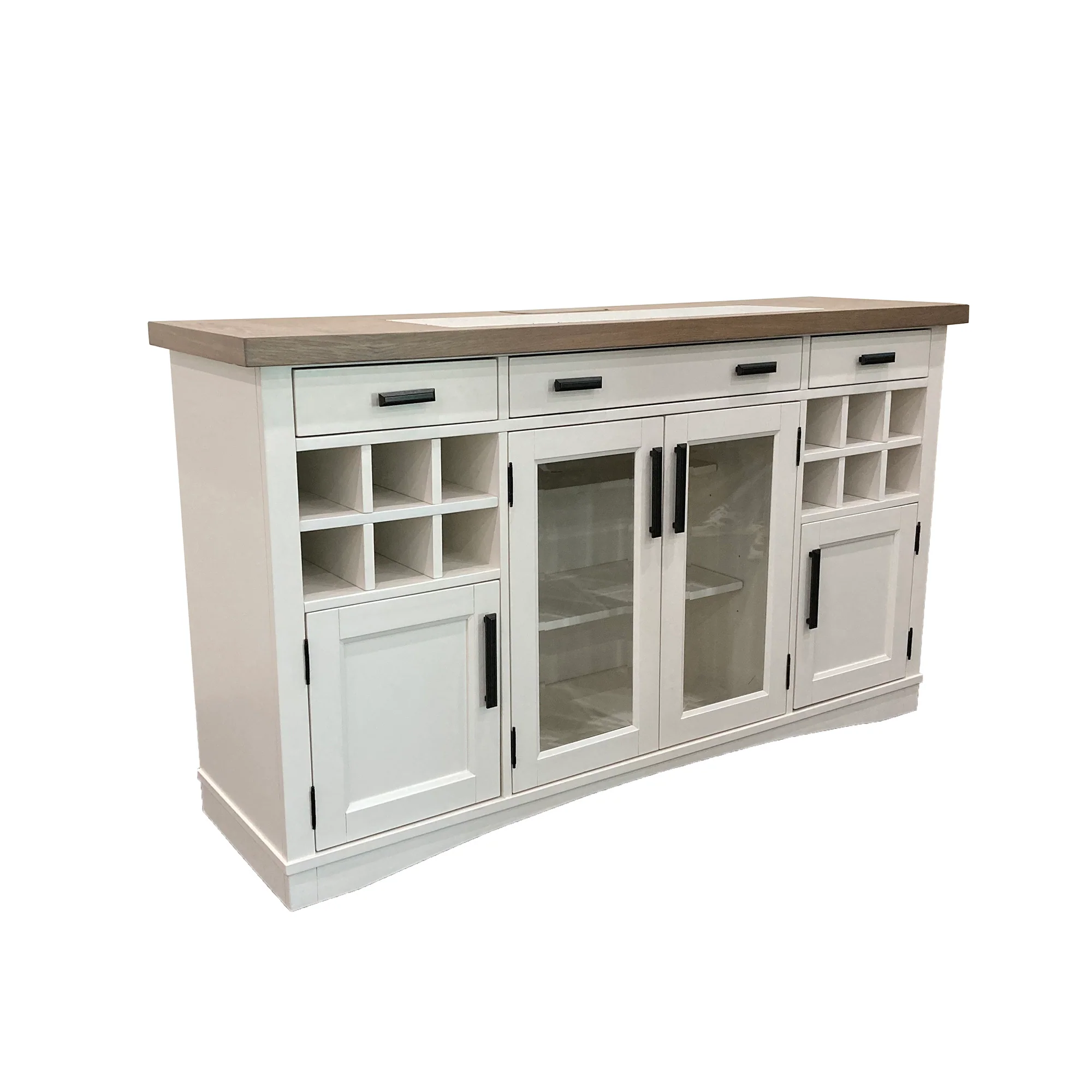 Parker House Americana Modern Dining 66 In. X 19 In. Buffet Server with Quartz Insert - Image 2
