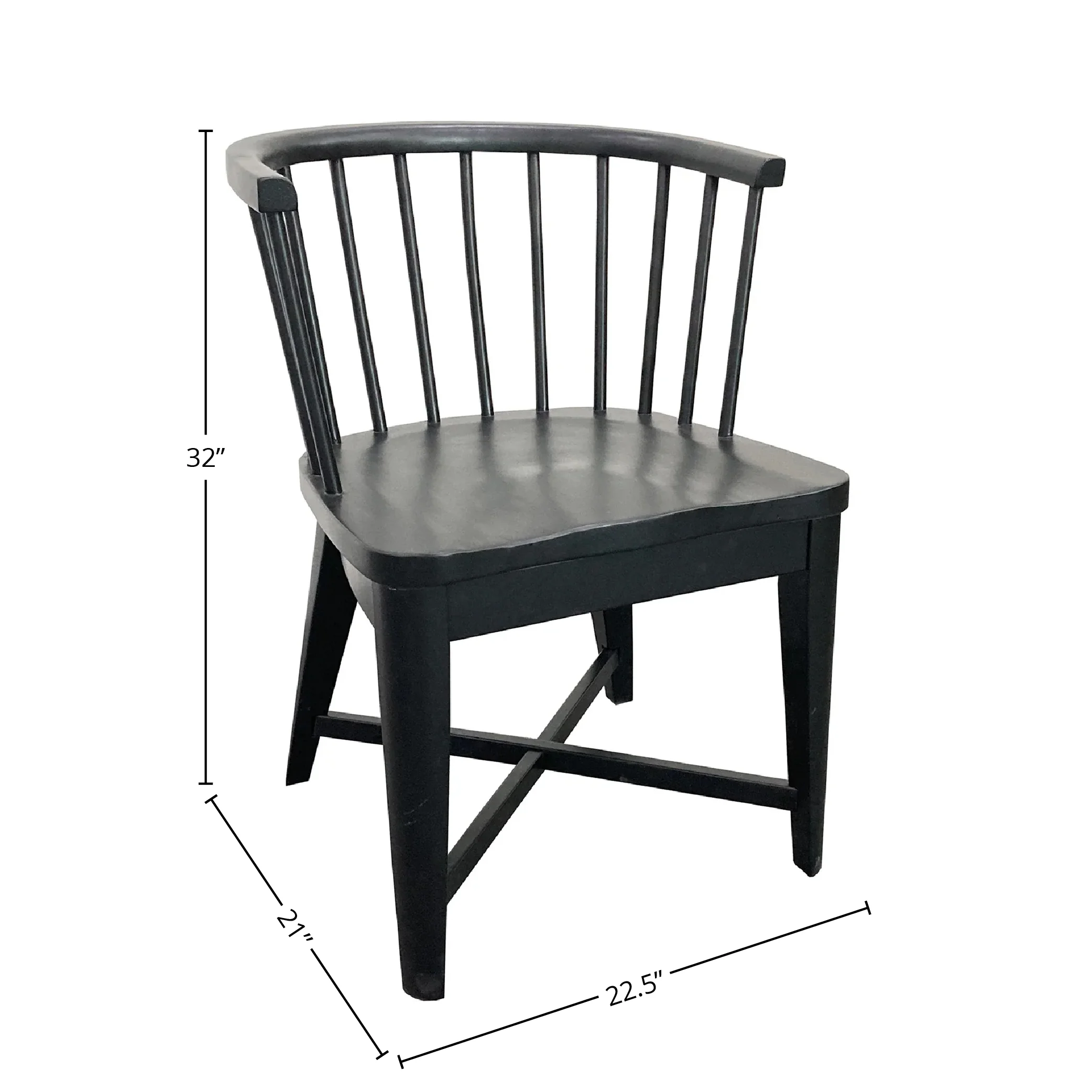 Parker House Americana Modern Dining Barrel Dining Chair (2/CTN Sold in pairs) - Image 9