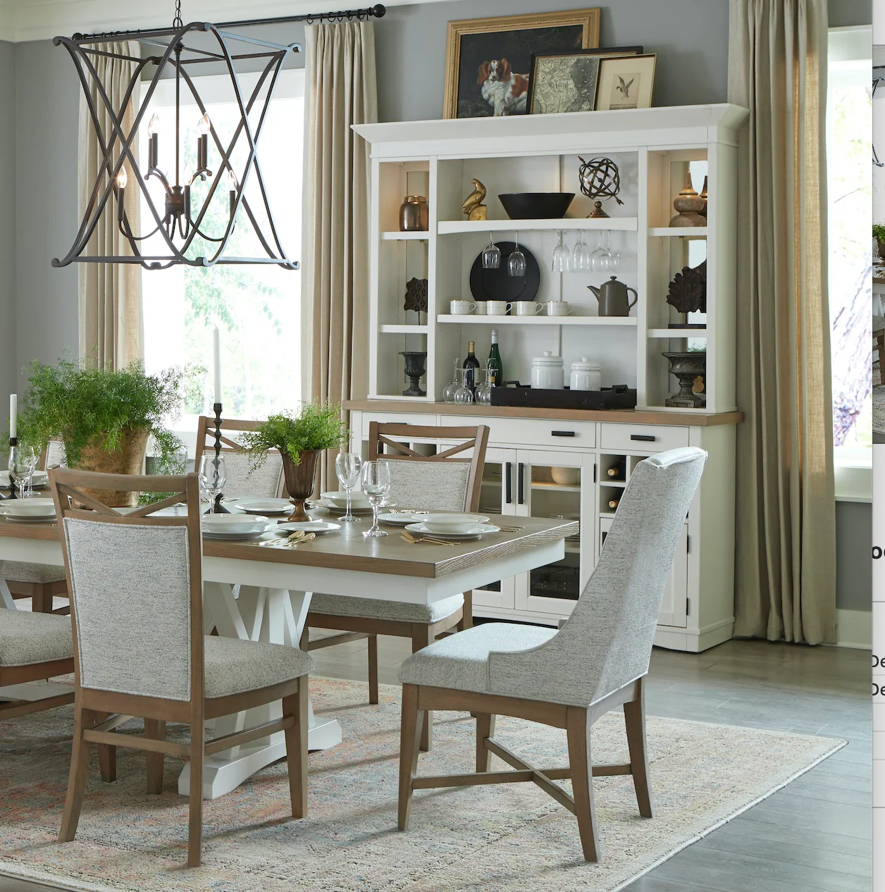 Parker House Americana Modern Dining Host Dining Chair (2/CTN Sold in pairs) - Image 5