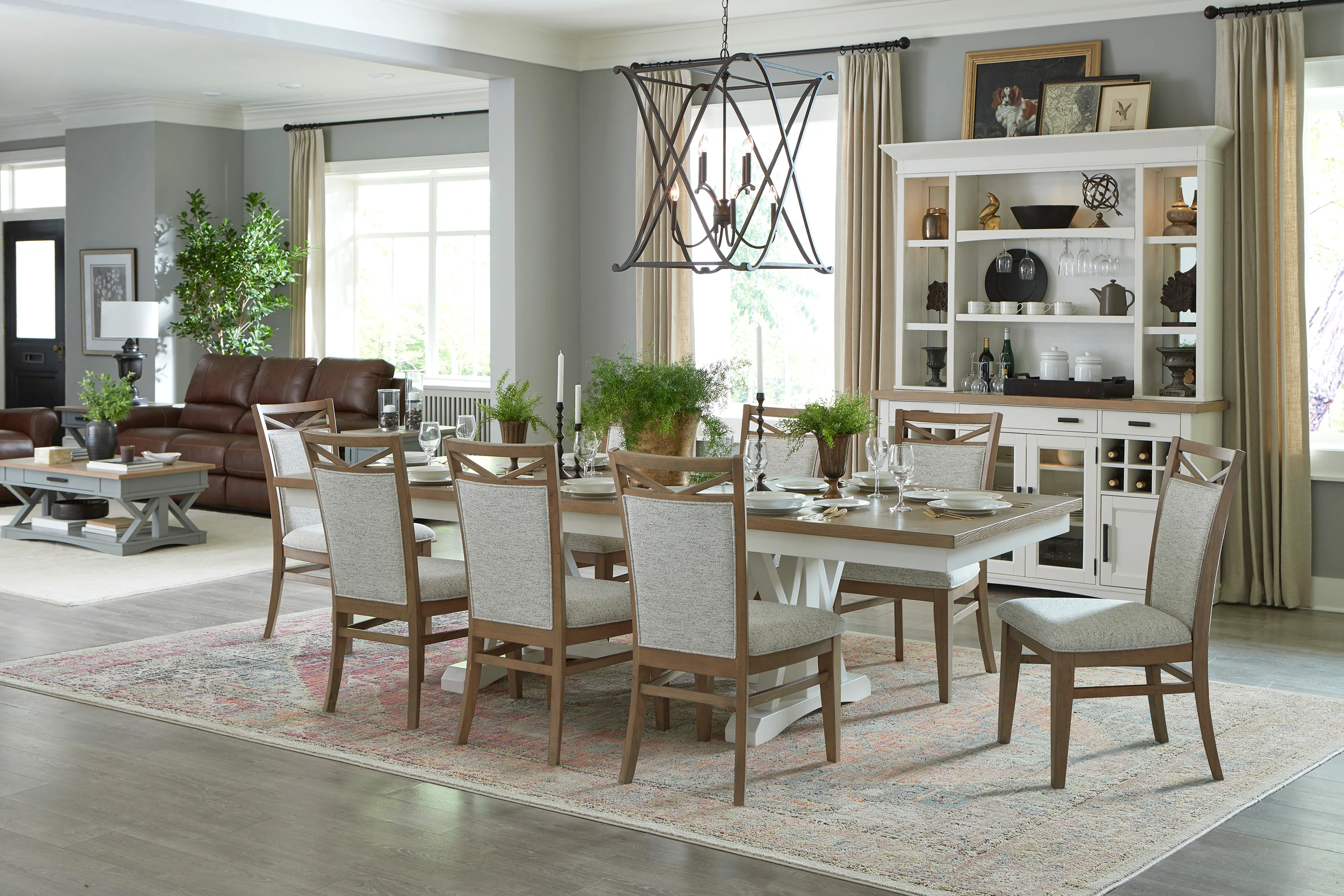 Parker House Americana Modern Dining Upholstered Dining Chair (2/CTN Sold in pairs) - Image 3