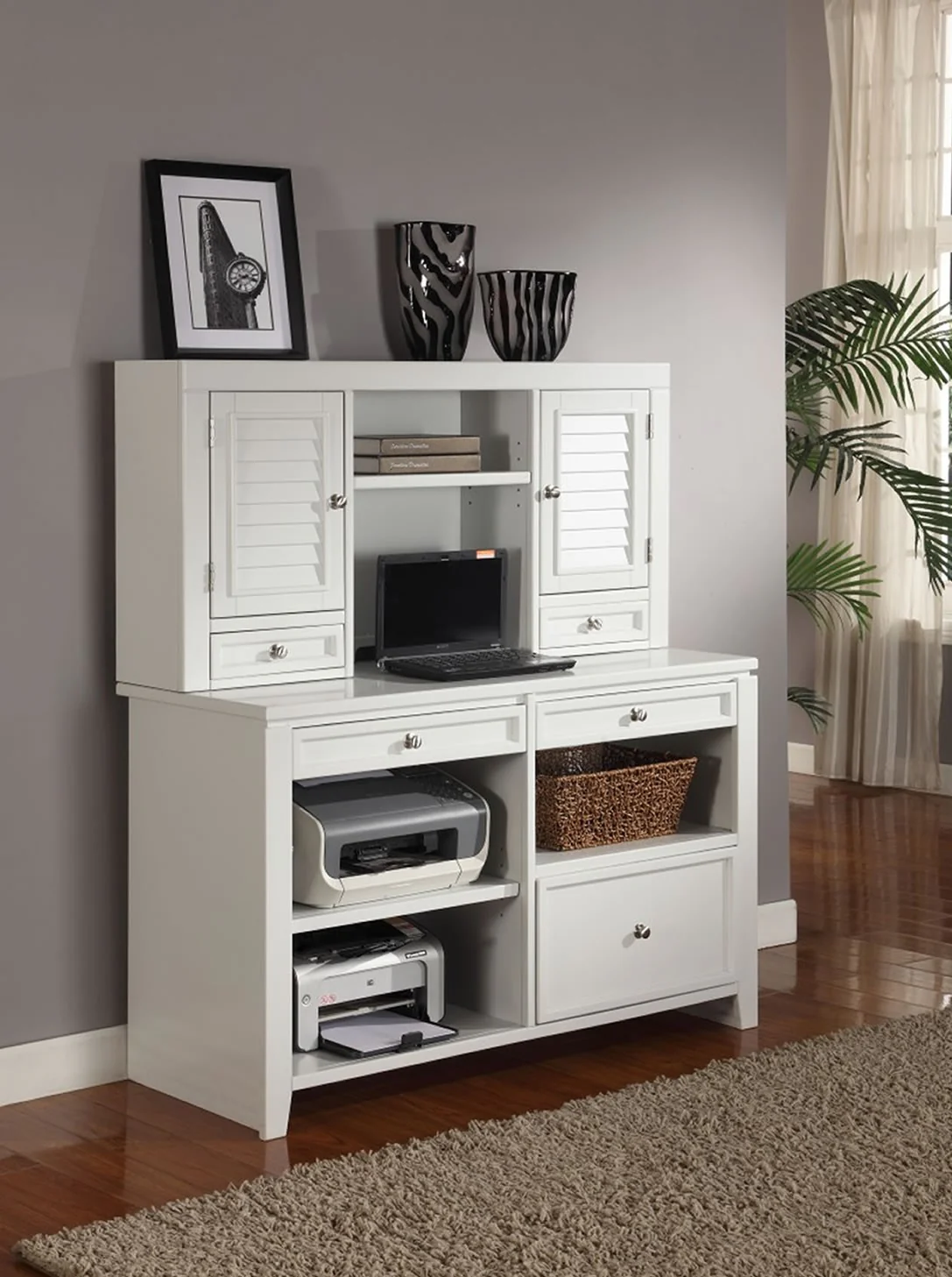 Parker House Boca Credenza with Hutch