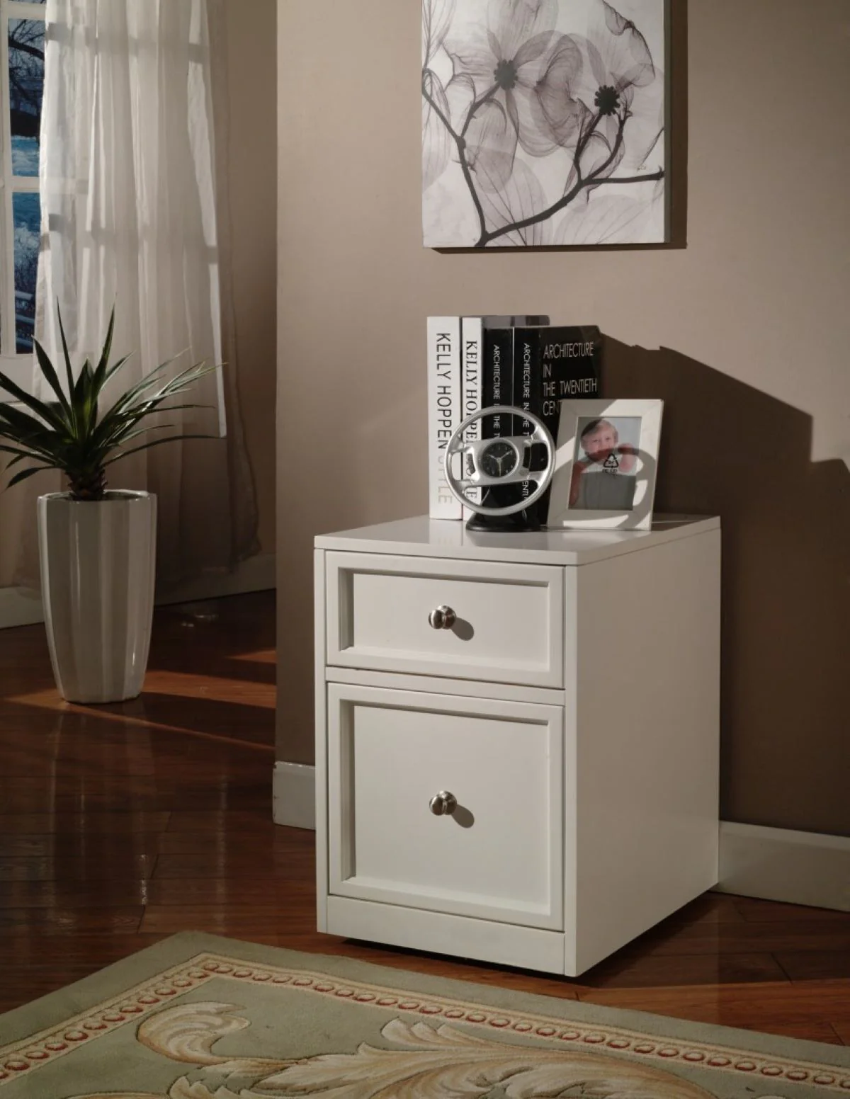 Parker House Boca U Shape Desk with Hutch and File - Image 8