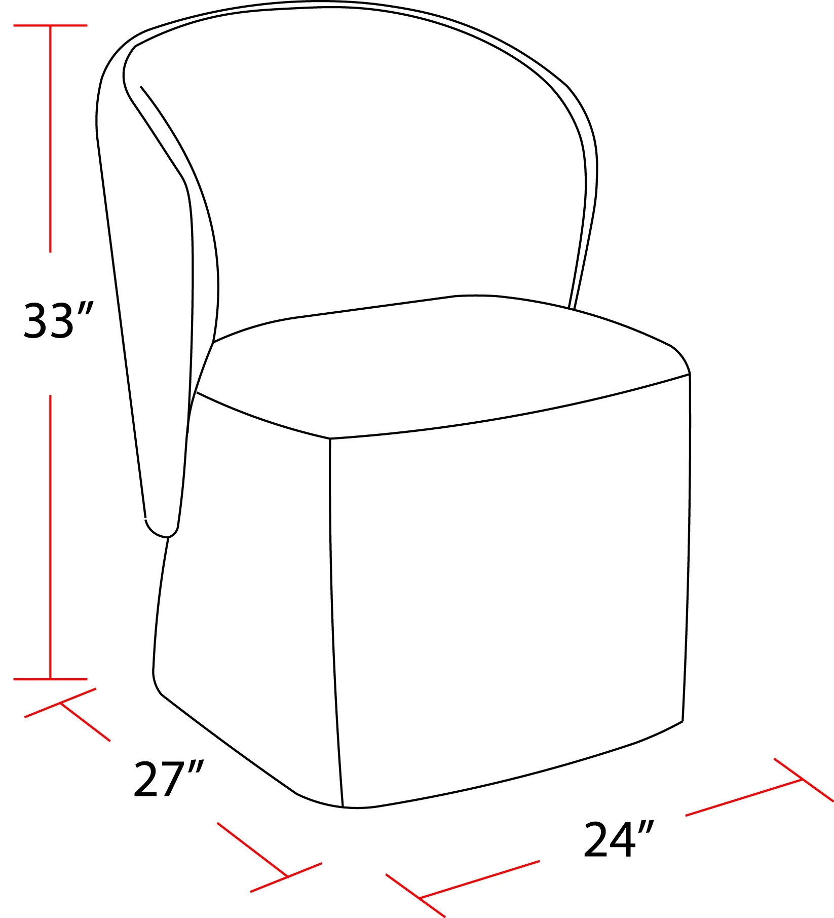 Parker House Bongo Dining Chair (2/CTN Sold in pairs) - DBGO#DRC-QMLN - Image 7