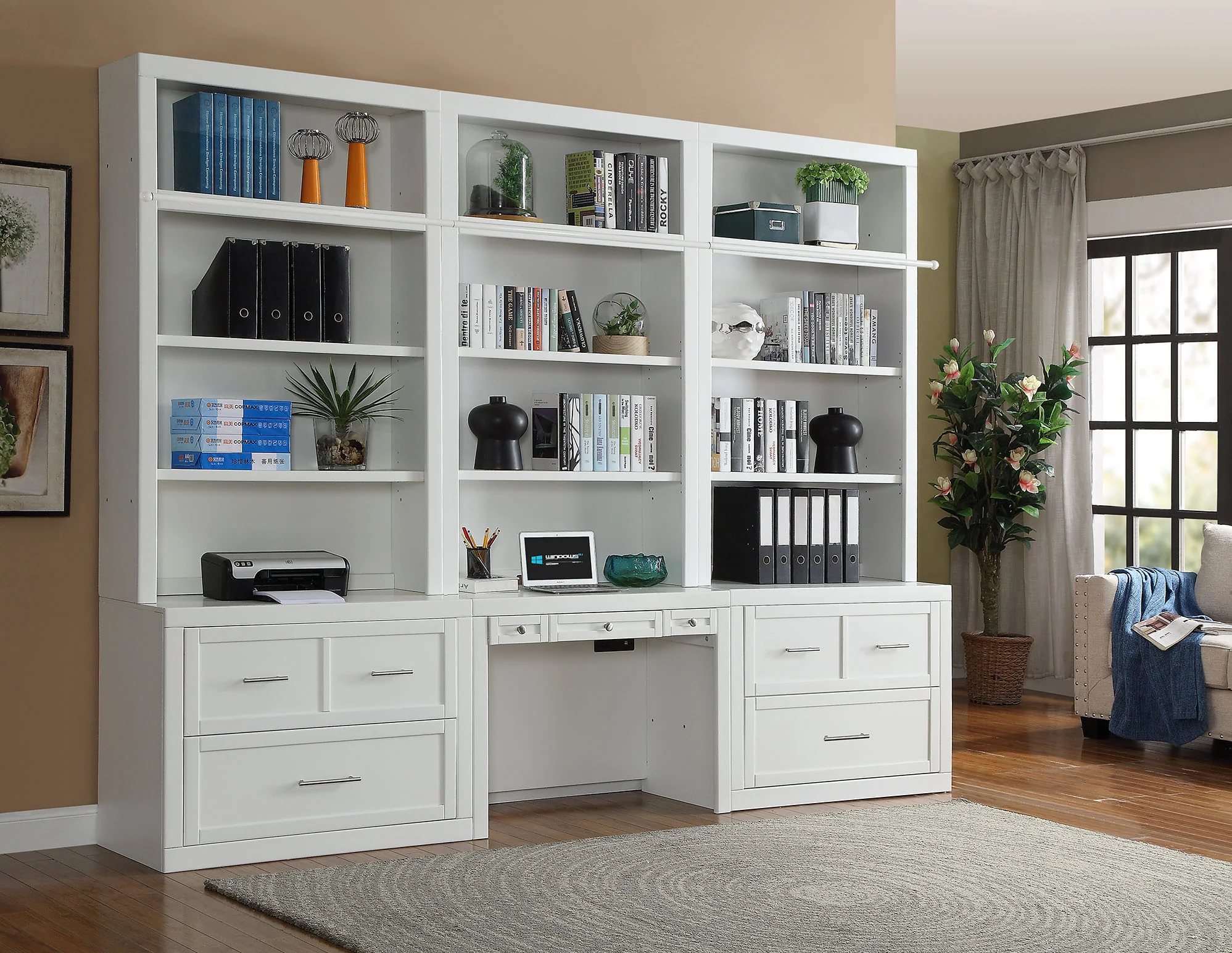 Parker House Catalina 40 In. Lateral File and Hutch - Image 5