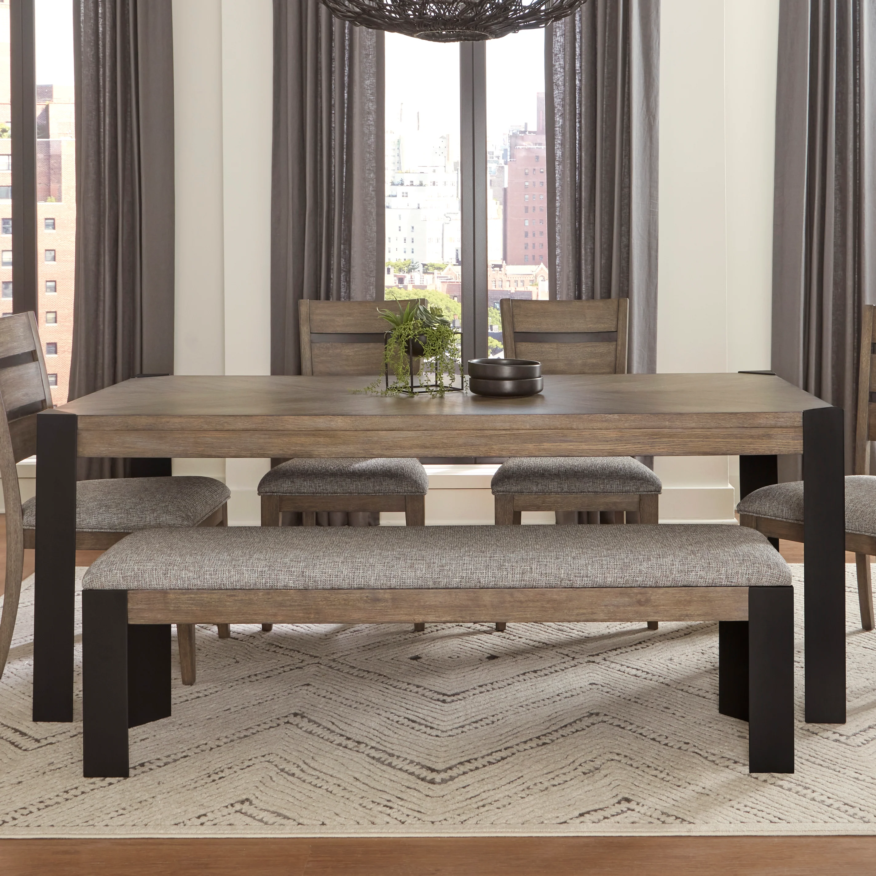 Parker House Cedar Fork - Dining Bench - Image 3