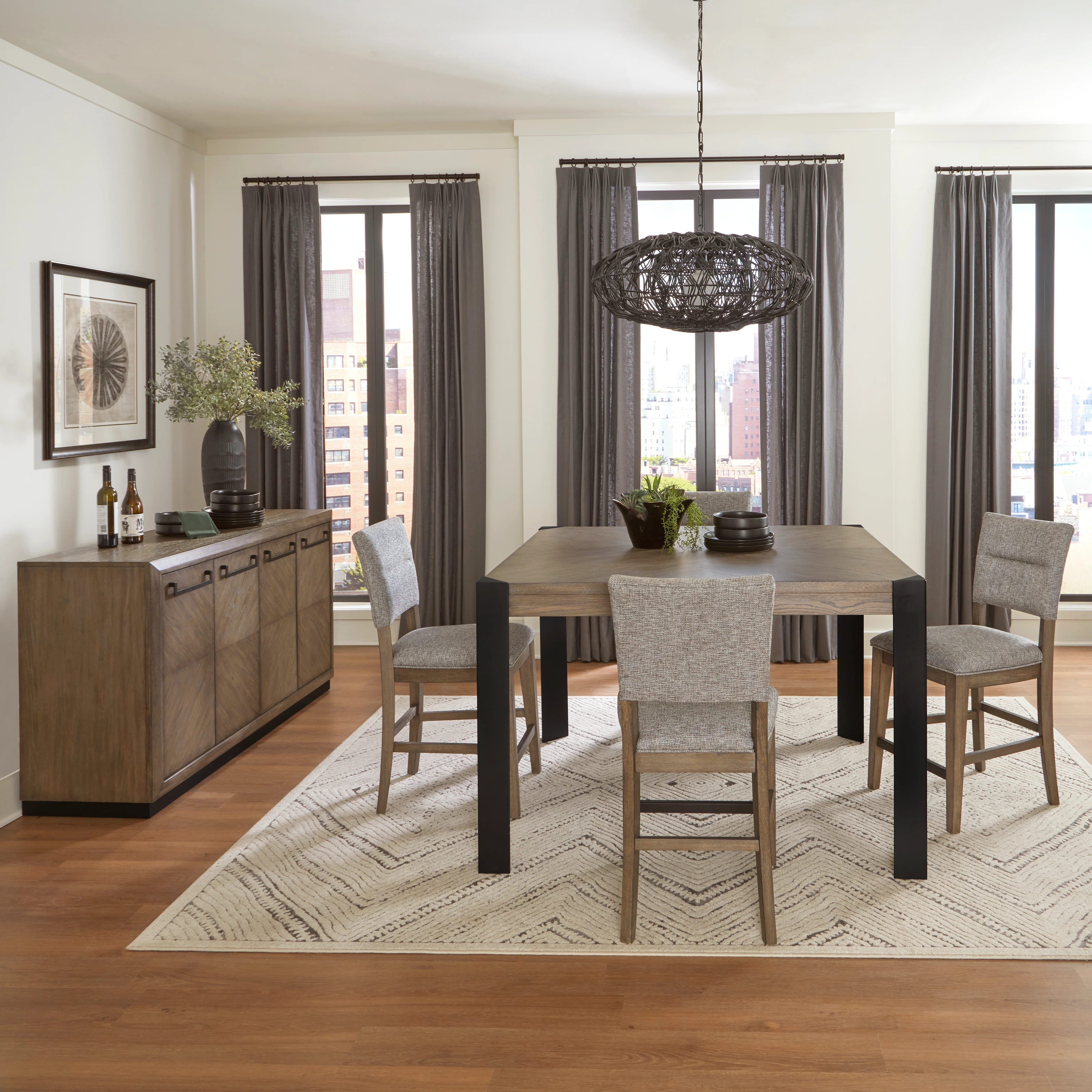 Parker House Cedar Fork - Dining Upholstered Counter Stool (2/CTN Sold in pairs) - Image 3