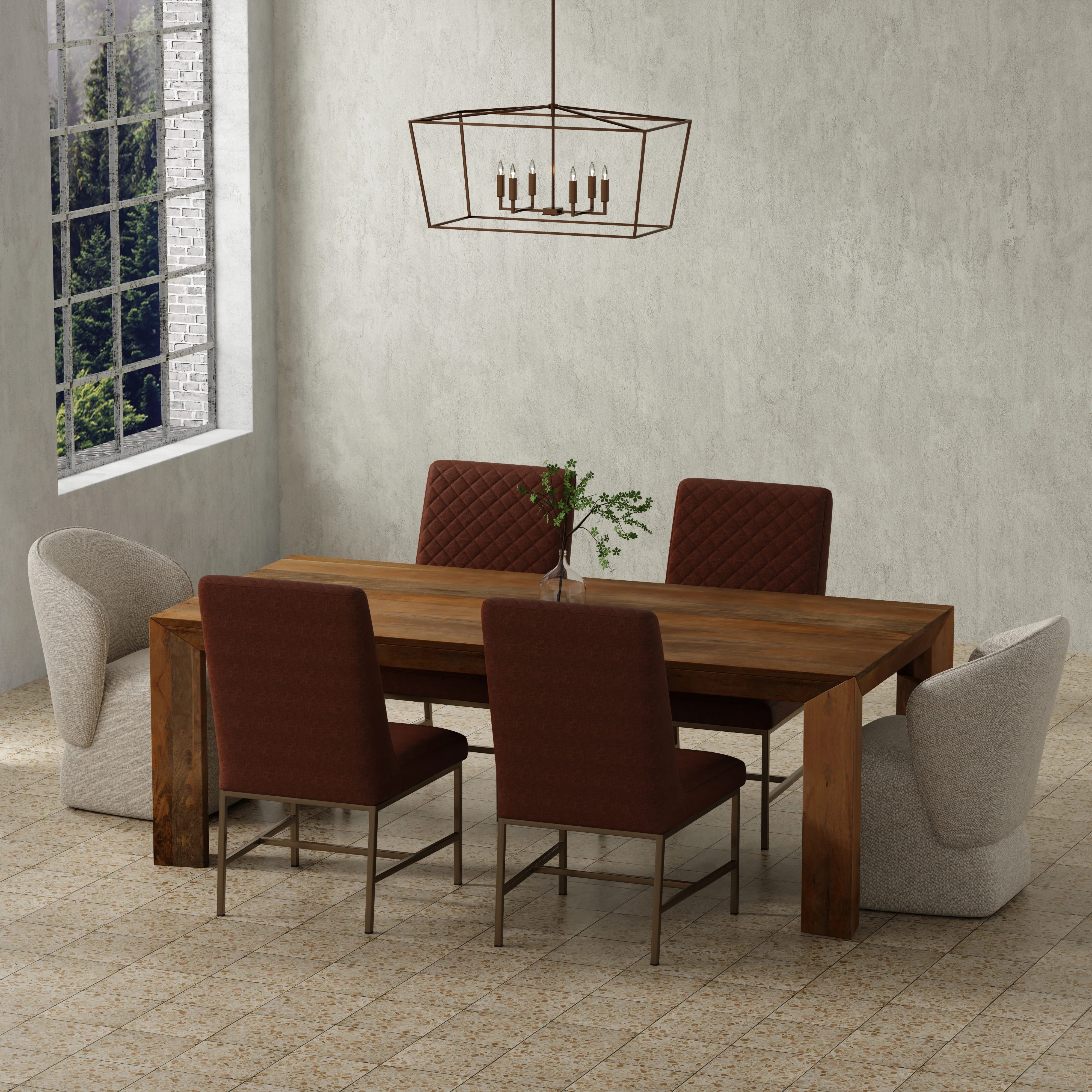 Parker House Crossings - Downtown Dining 86 In. Rectangular Dining Table - Image 8