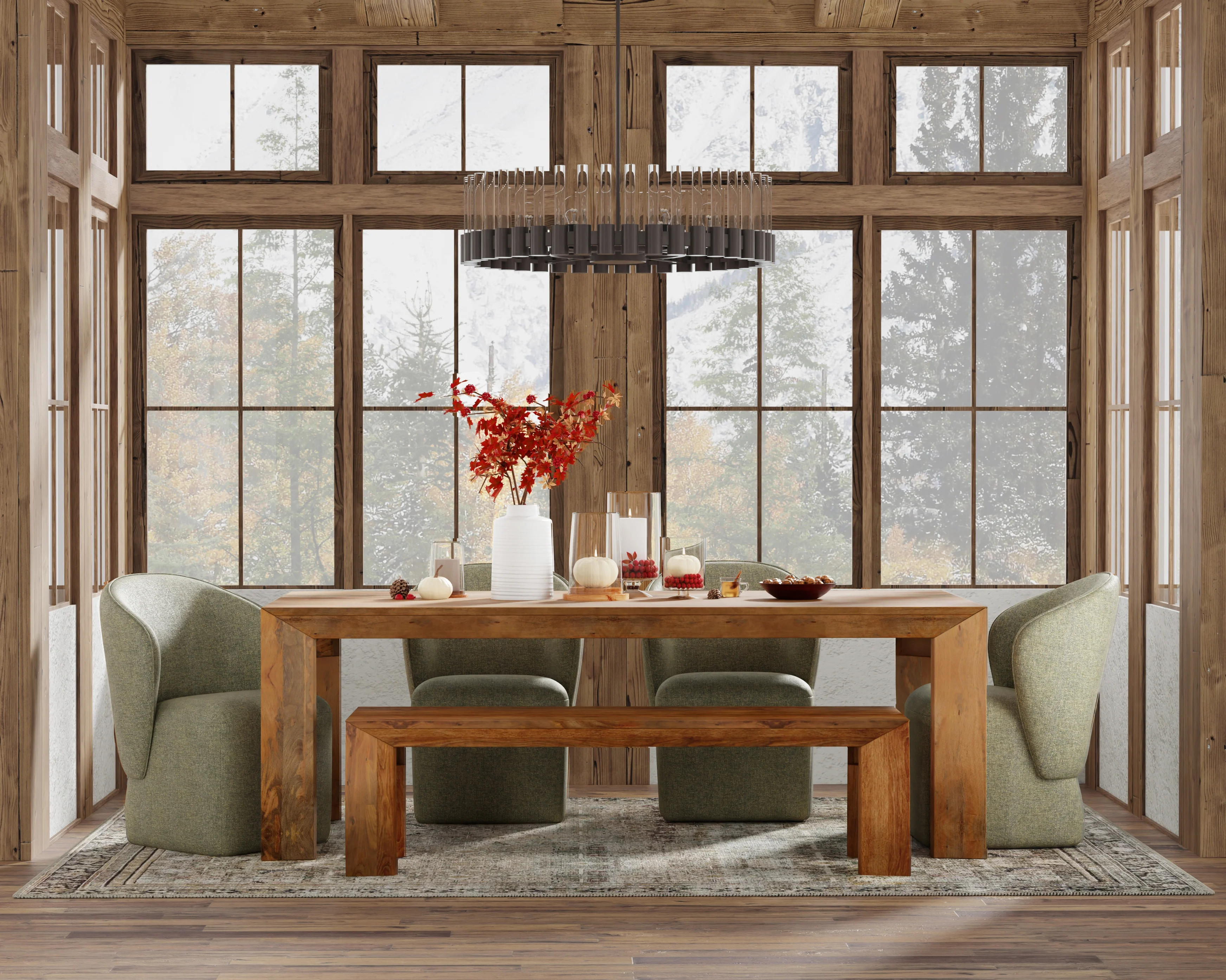 Parker House Crossings - Downtown Dining Bench - Image 3