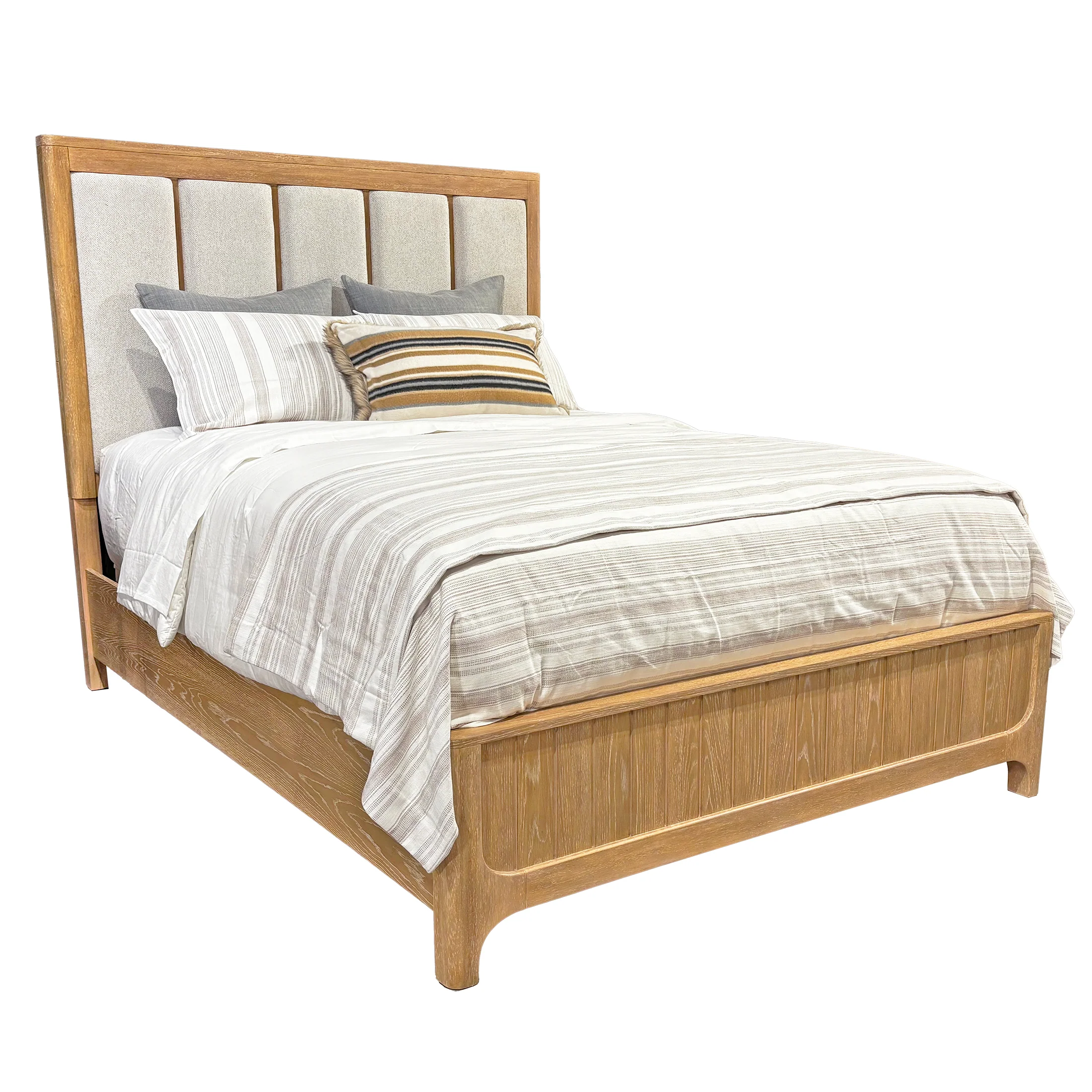 Parker House Escape - Bedroom King Panel Bed 2 Nightstands and Dresser with Mirror - Image 7