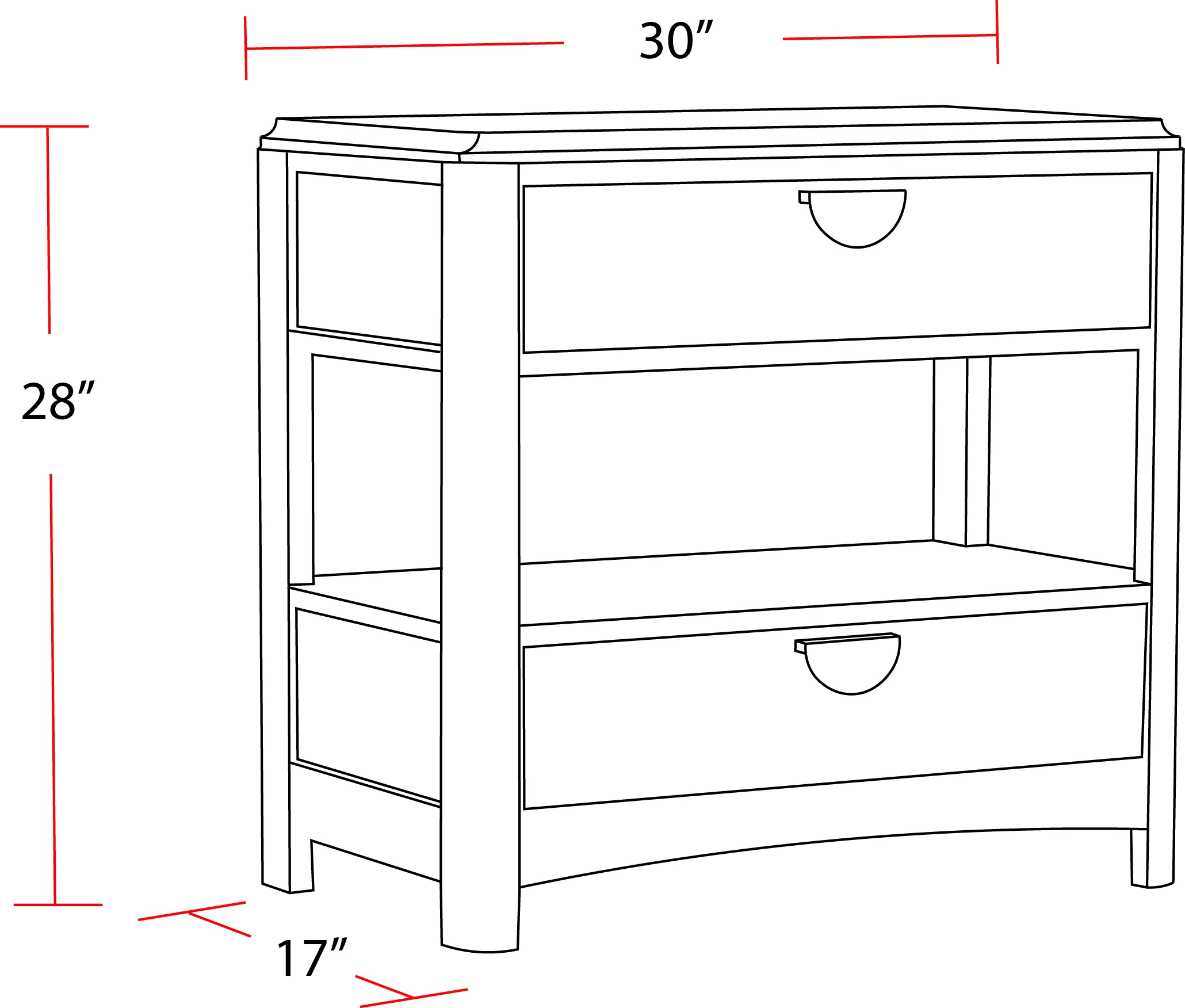 Parker House Escape - Bedroom Queen 5/0 Panel Bed & Nightstand - Image 5