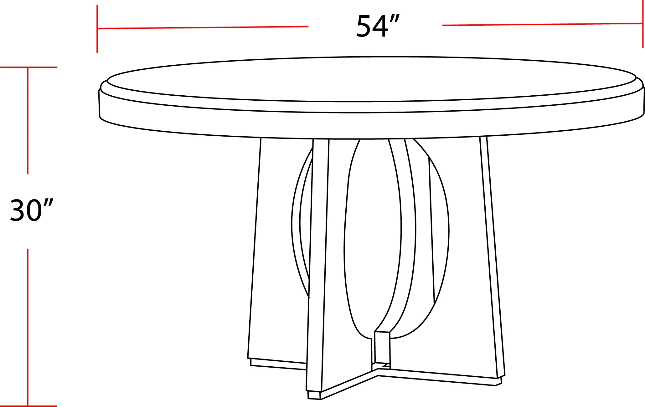 Parker House Escape - Dining 54" Round Table with console & 4 caster chairs - Image 8