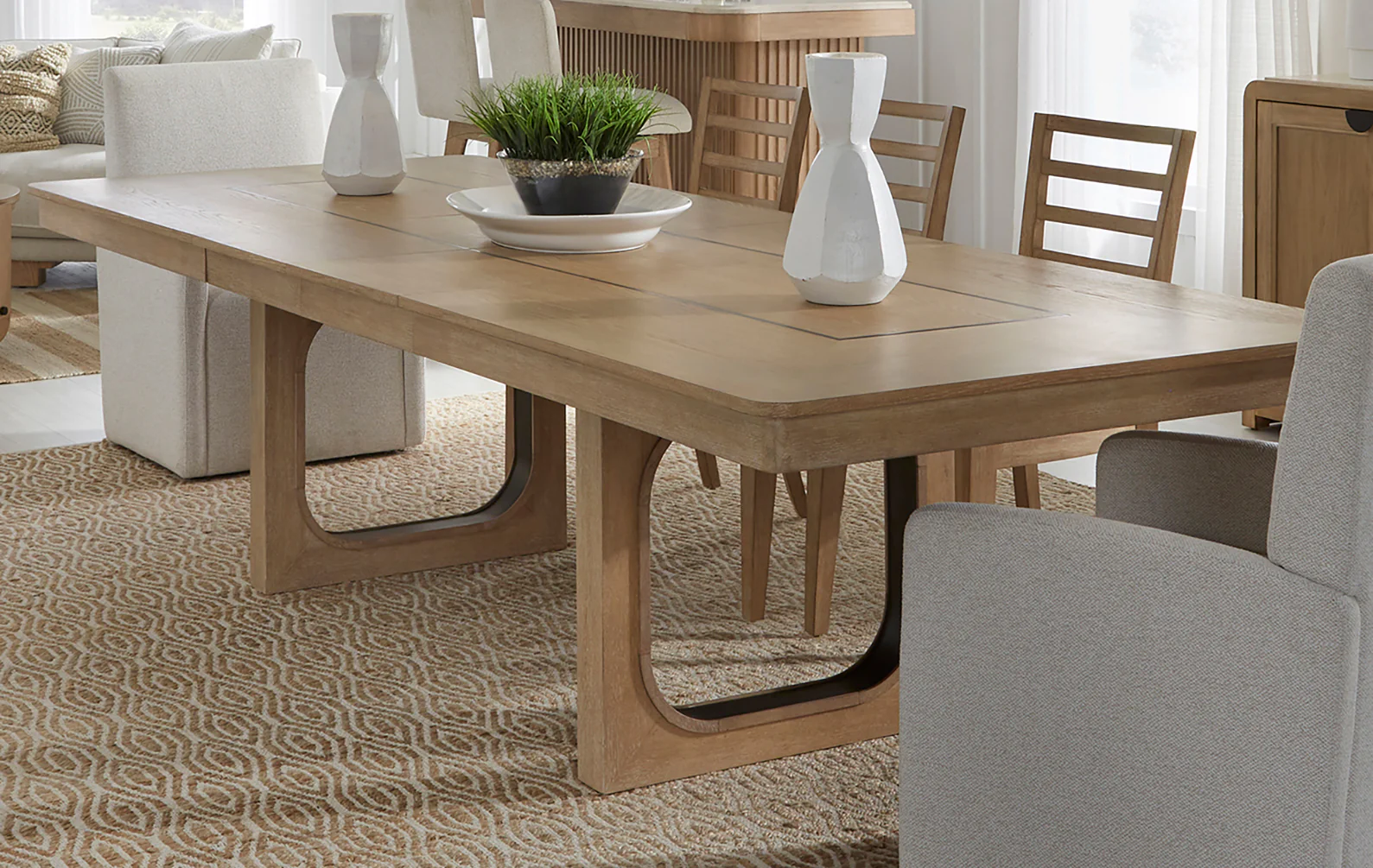 Parker House Escape - Dining 84 In. Rectangular Extendable Table With 8 Chairs - Image 3