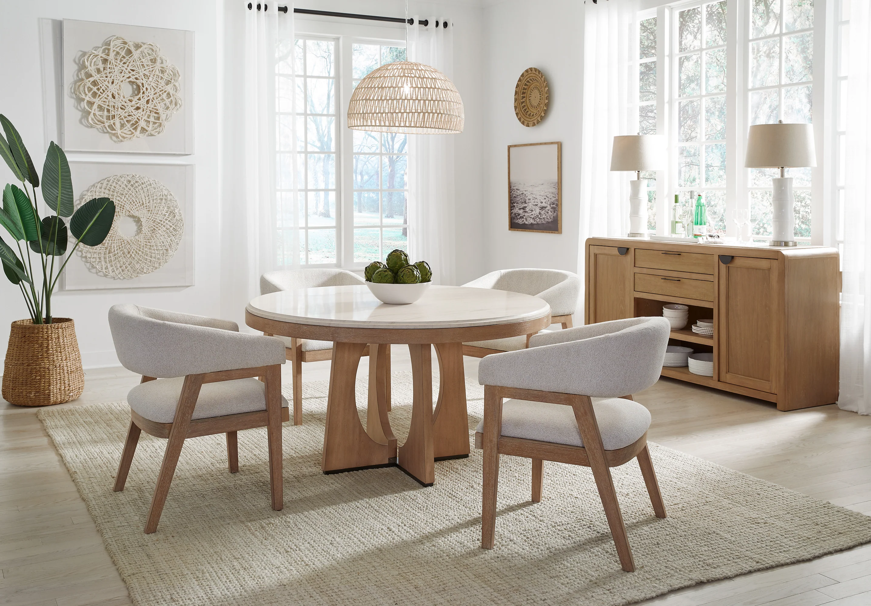 Parker House Escape - Dining Barrel Dining Chair (2/CTN Sold in pairs) - Image 4