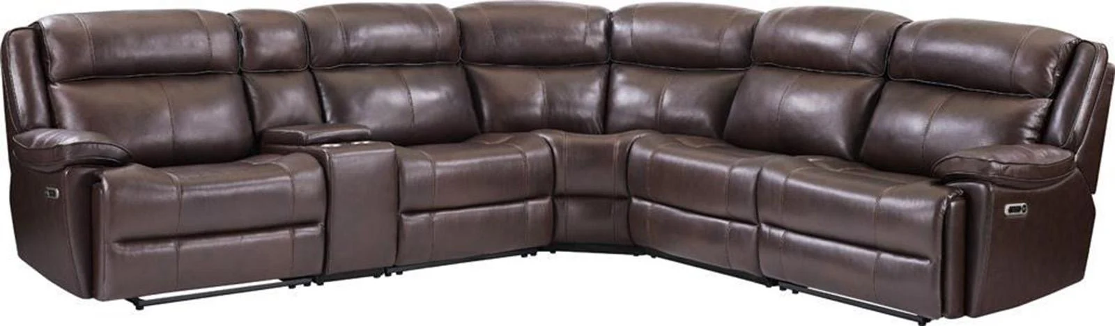 Parker House Furniture Eclipse Power Right Arm Facing Recliner in Florence Brown - Image 2