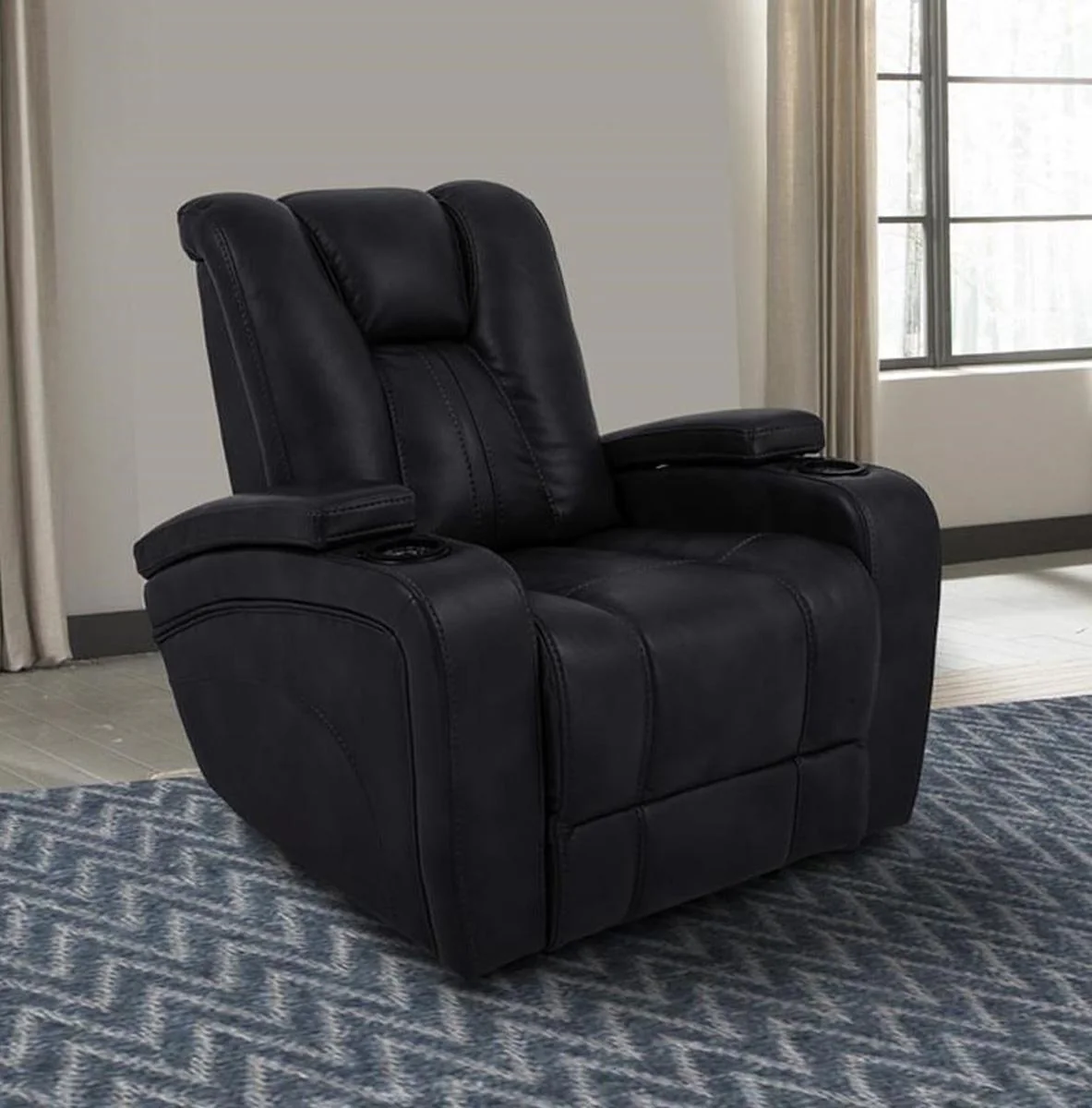 Parker House Optimus Power Recliner in Midnight